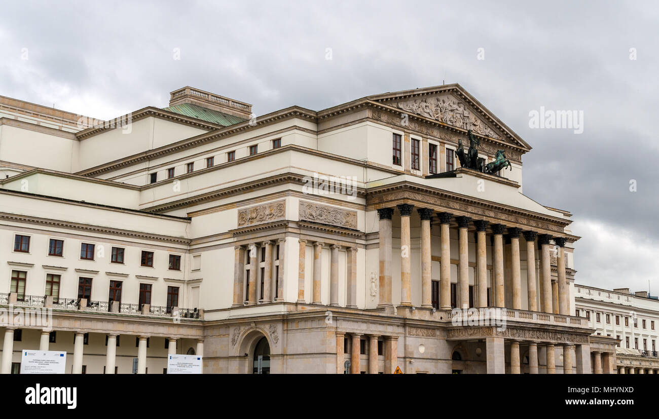 Grand Theatre - National Opera in Wasaw, Polonia Foto Stock