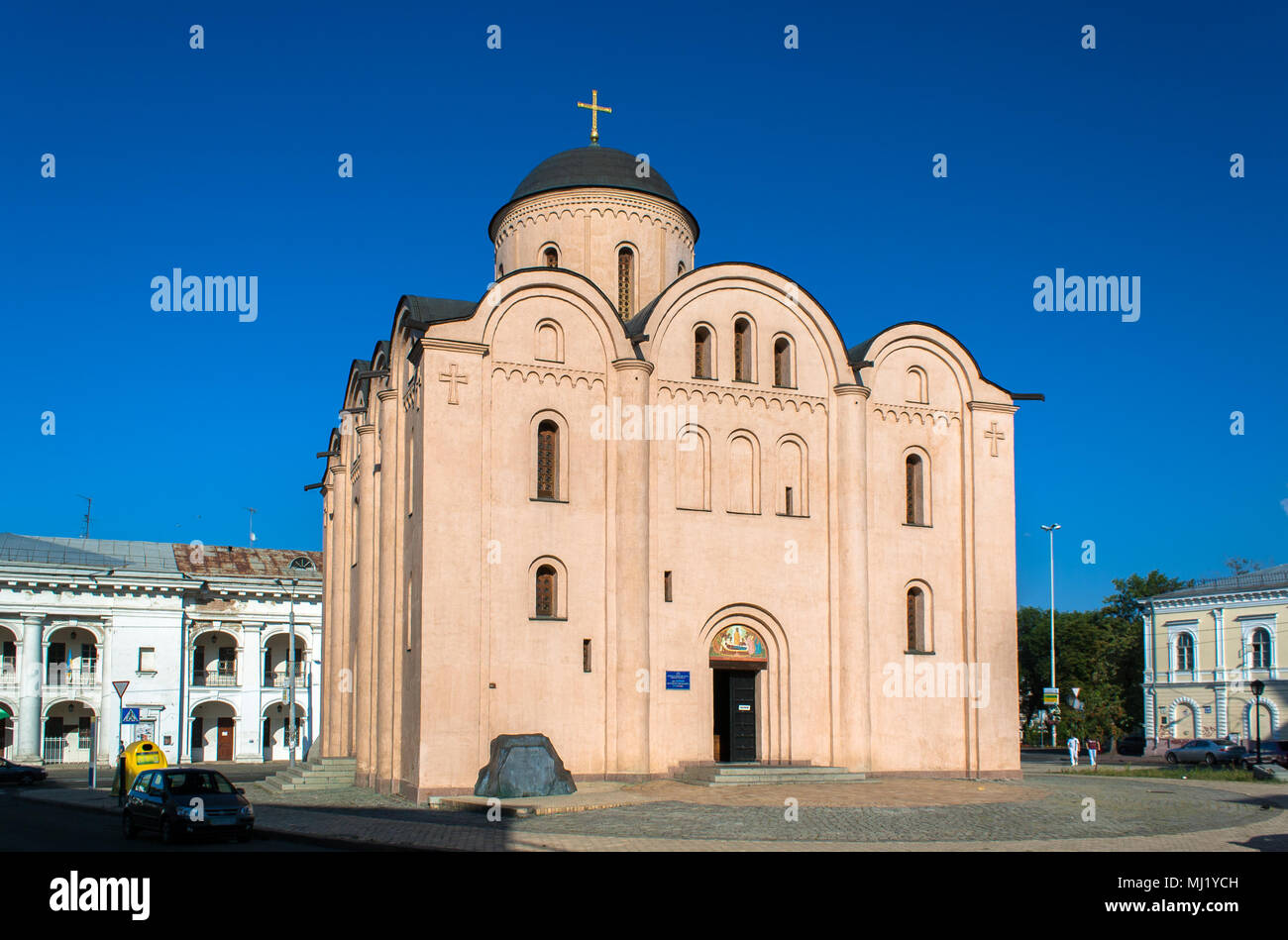 La chiesa dell Assunzione della Beata Vergine Maria Pyrohoshchi. Foto Stock