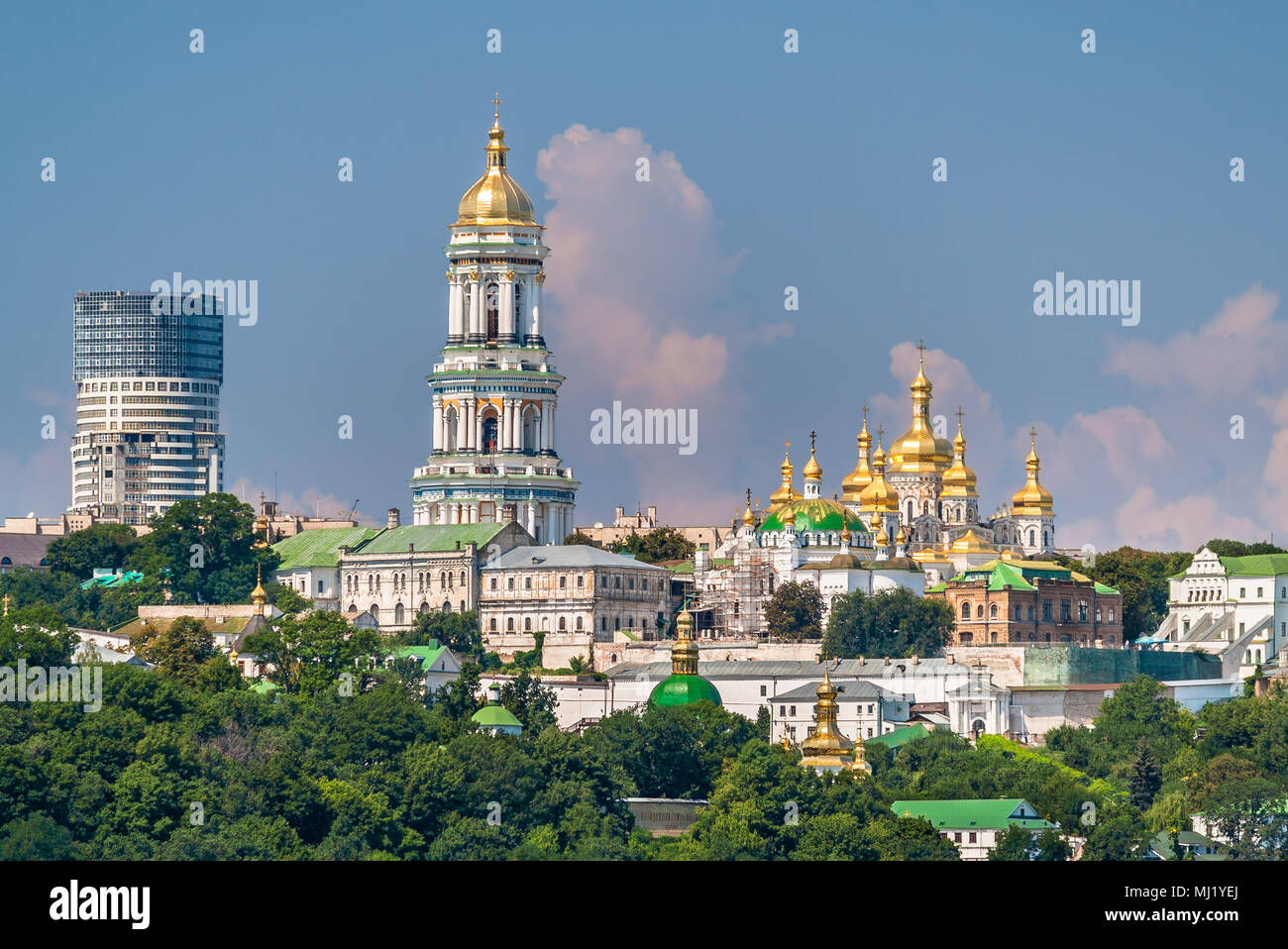 Kiev Pechersk Lavra monastero ortodosso. L'Ucraina Foto Stock