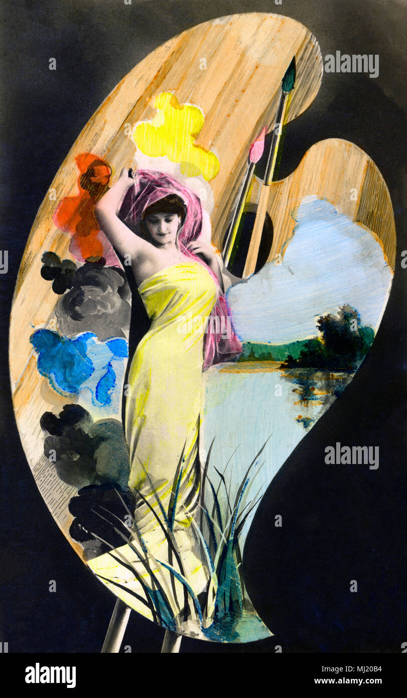 Tavolozza di un pittore immagini e fotografie stock ad alta risoluzione -  Alamy