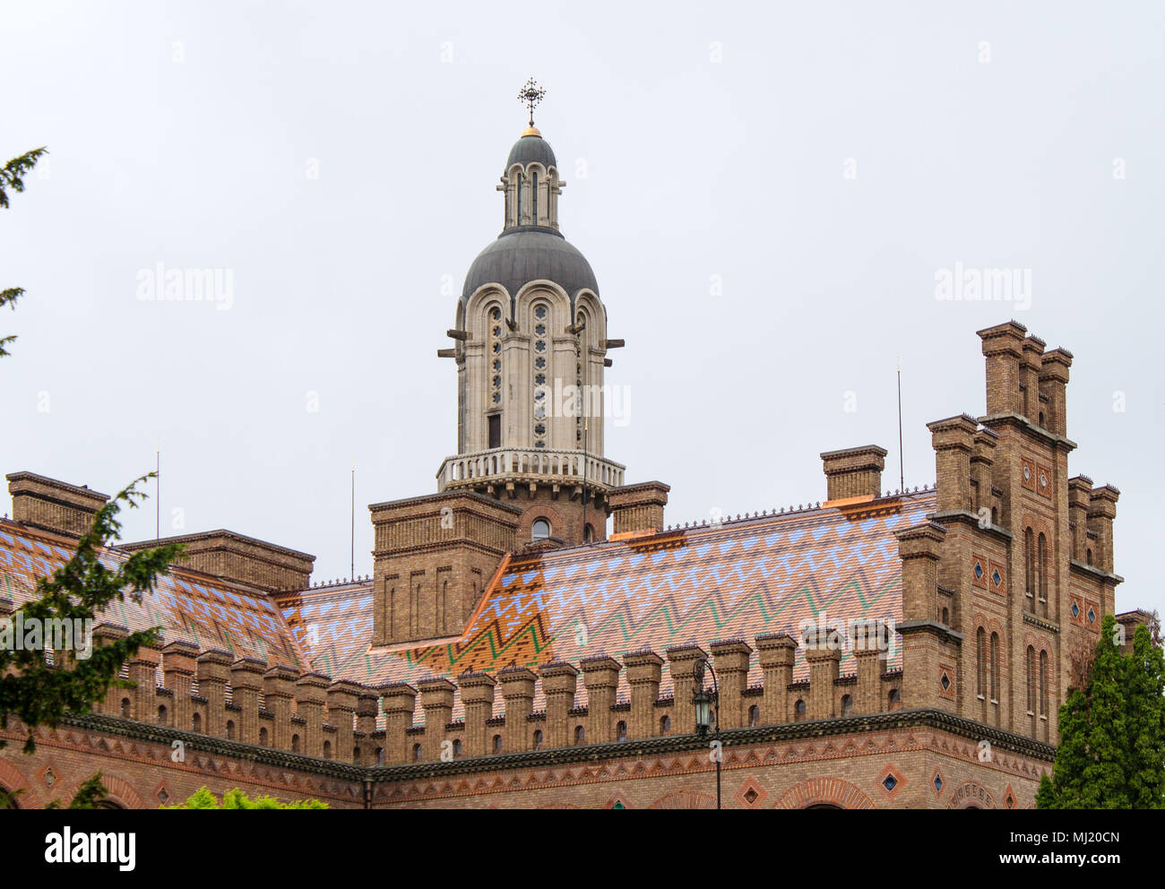 Chernivtsi Università Nazionale dell edificio, elencati nel Patrimonio Mondiale Foto Stock