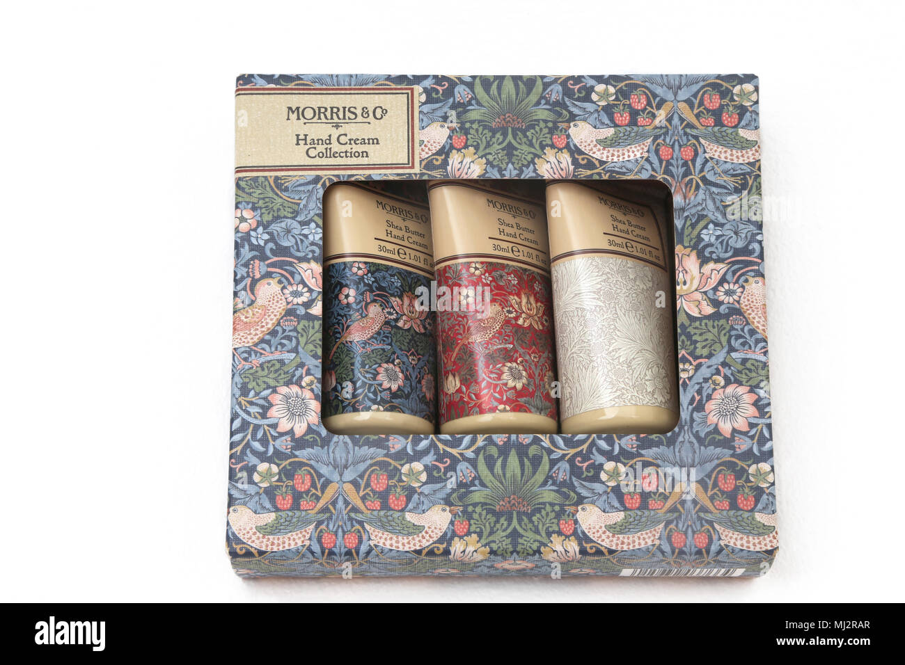 Morris & Co Crema mani Collezione Set regalo Foto Stock