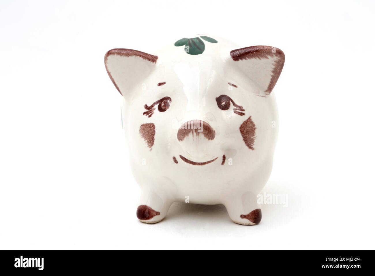 Salvadanaio soldi Box Foto Stock