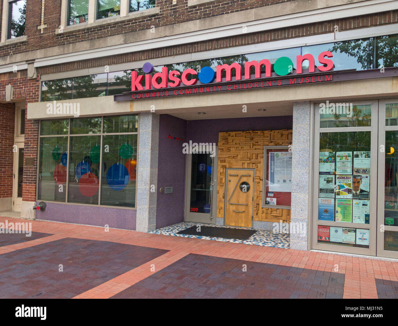 Il Commons comunità spazio eventi in Columbus Indiana Foto Stock