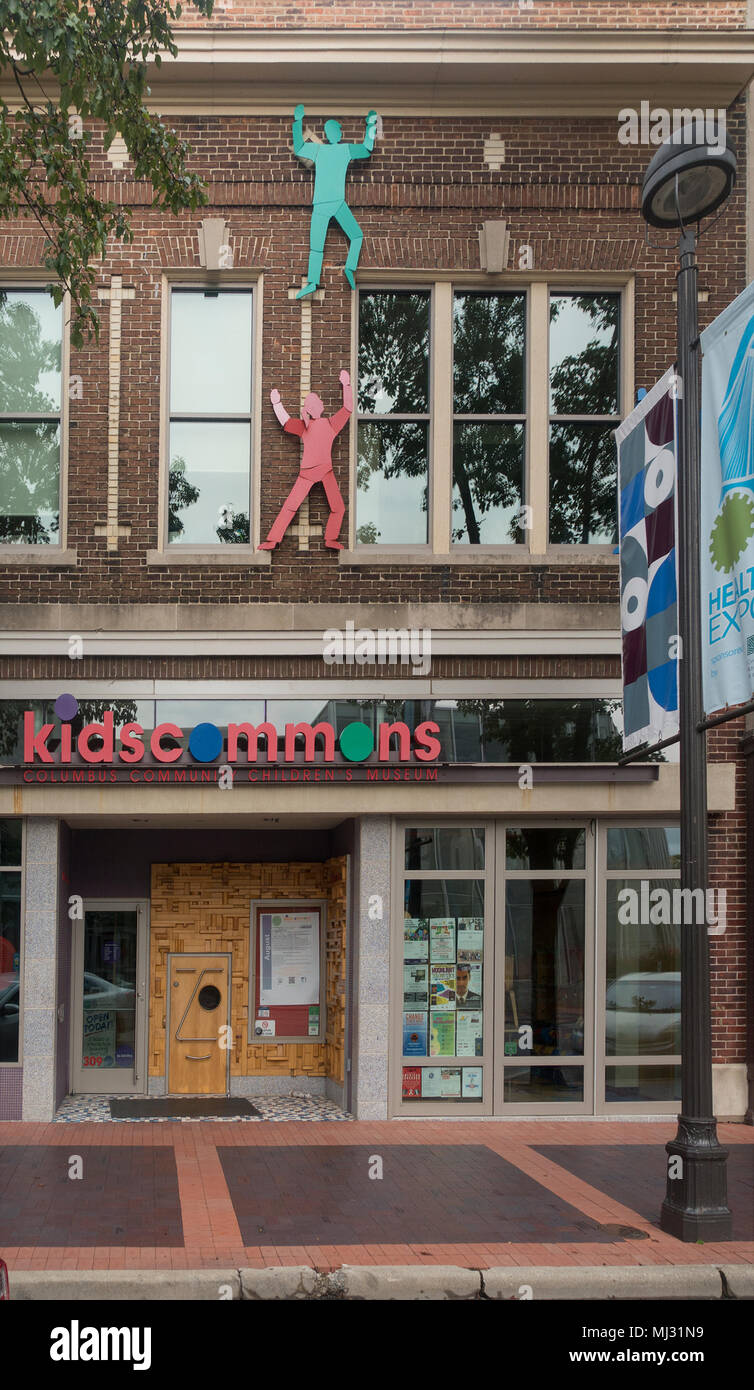 Il Commons comunità spazio eventi in Columbus Indiana Foto Stock
