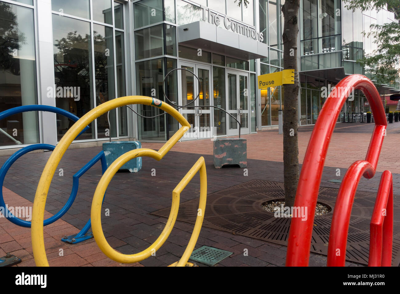 Il Commons comunità spazio eventi in Columbus Indiana Foto Stock