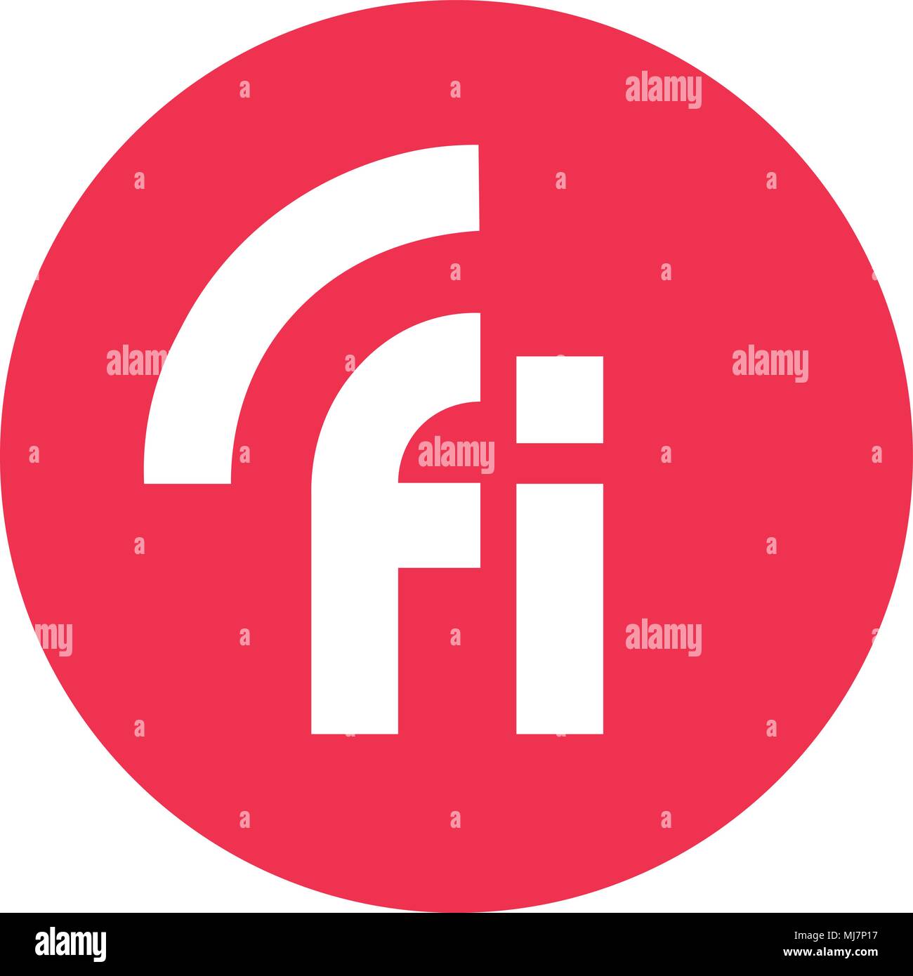 Wifi gratuito icona vettore Illustrazione Vettoriale