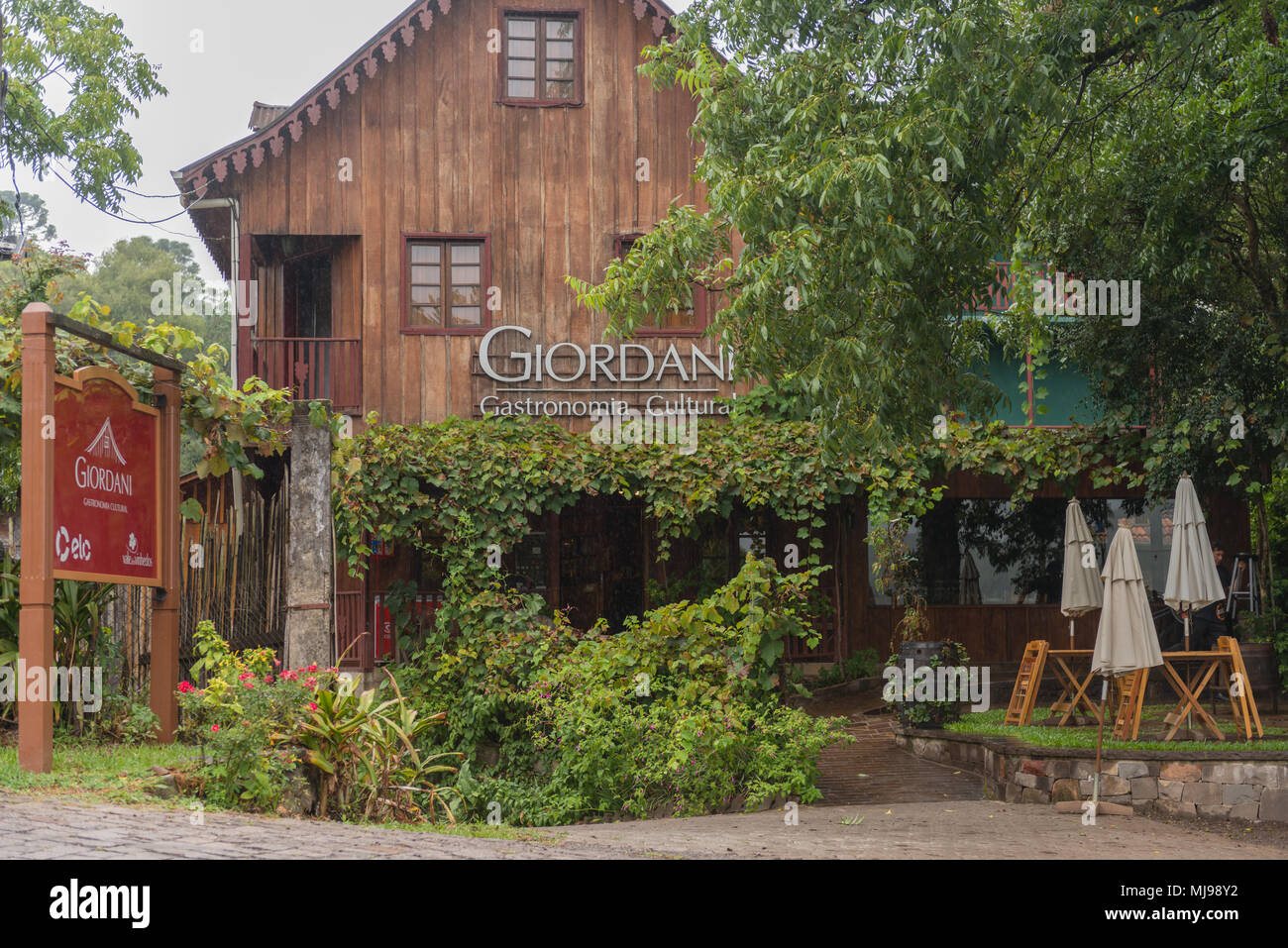 Vale dos Vinhedos, Rio Grande do Sul, Brasile, America Latina Foto Stock