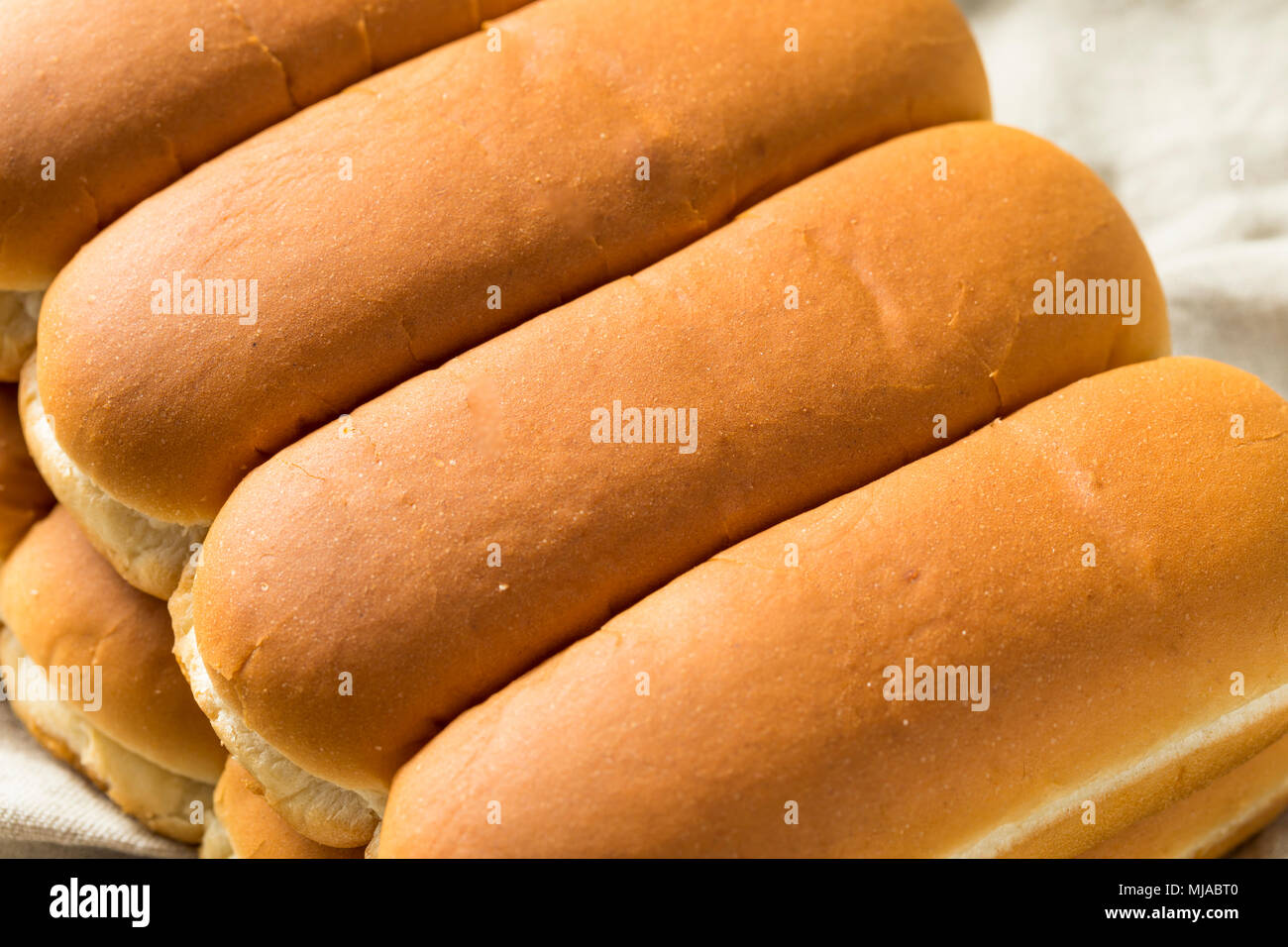Grano intero Hot Dog panini pronti a mangiare Foto Stock