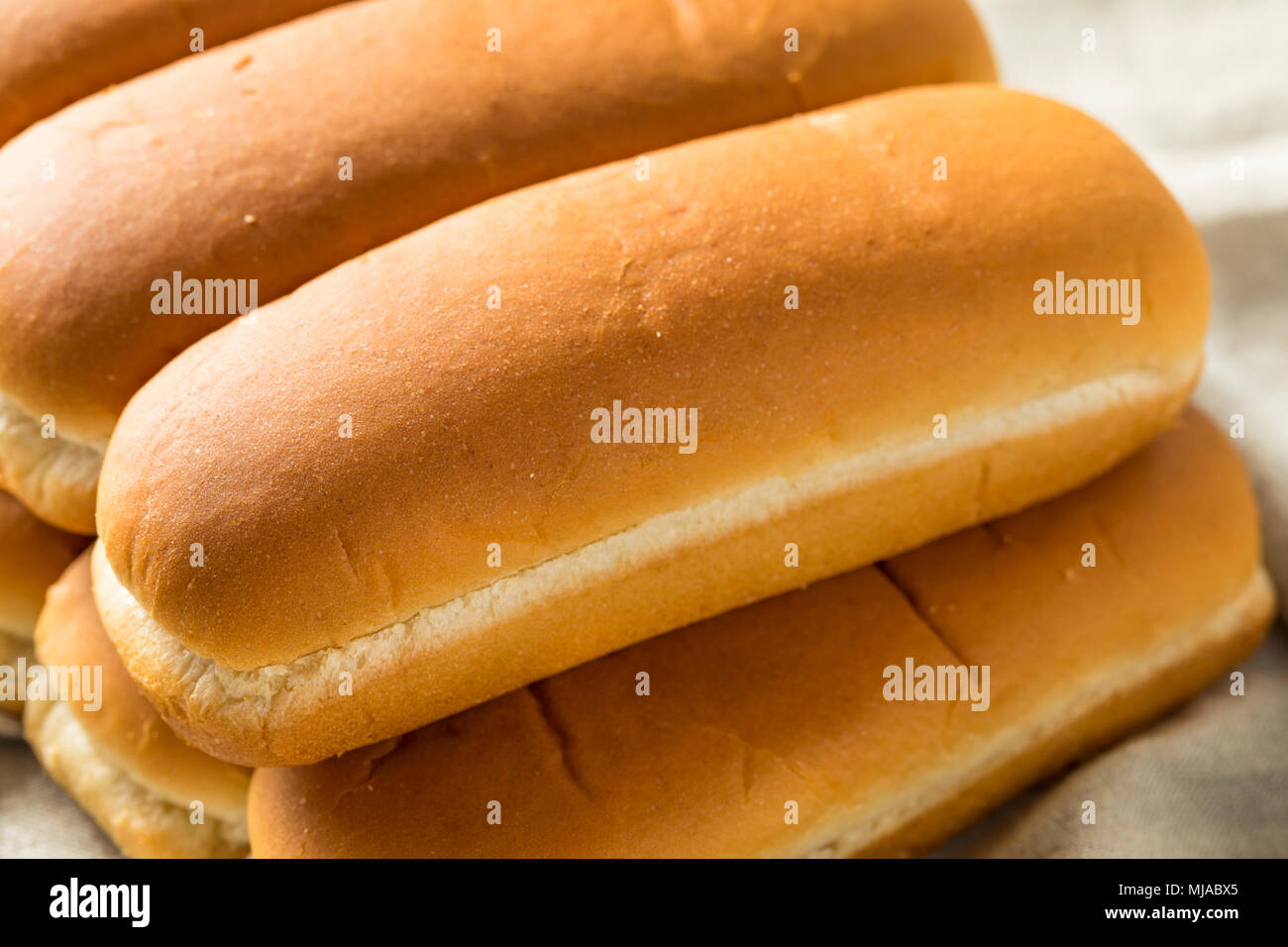 Grano intero Hot Dog panini pronti a mangiare Foto Stock