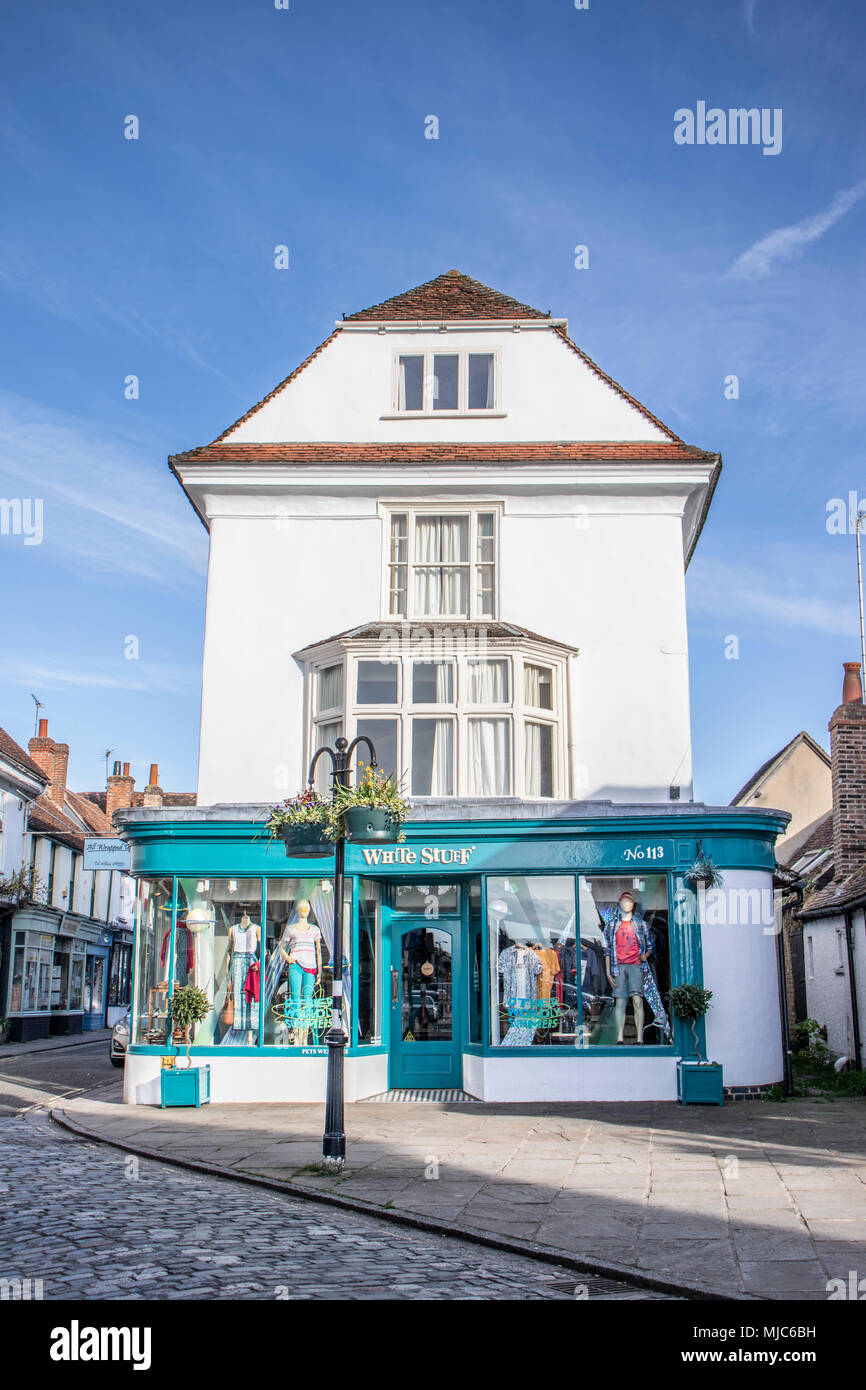 Thame in Oxfordshire scene di strada ed edifici Foto Stock