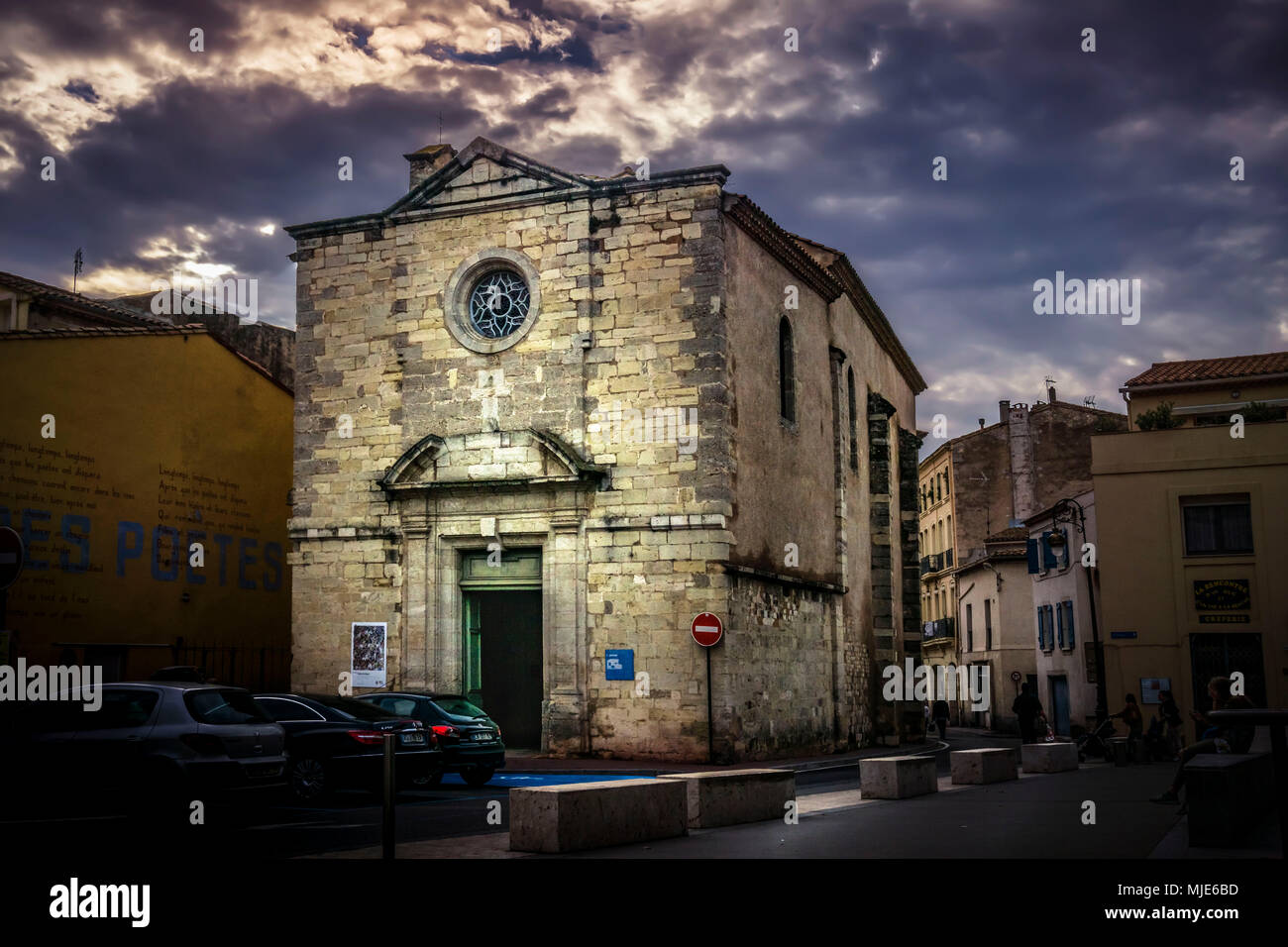 Chapelle des Pénitents Bleus, costruito nel XVIII secolo, stile barocco, Foto Stock
