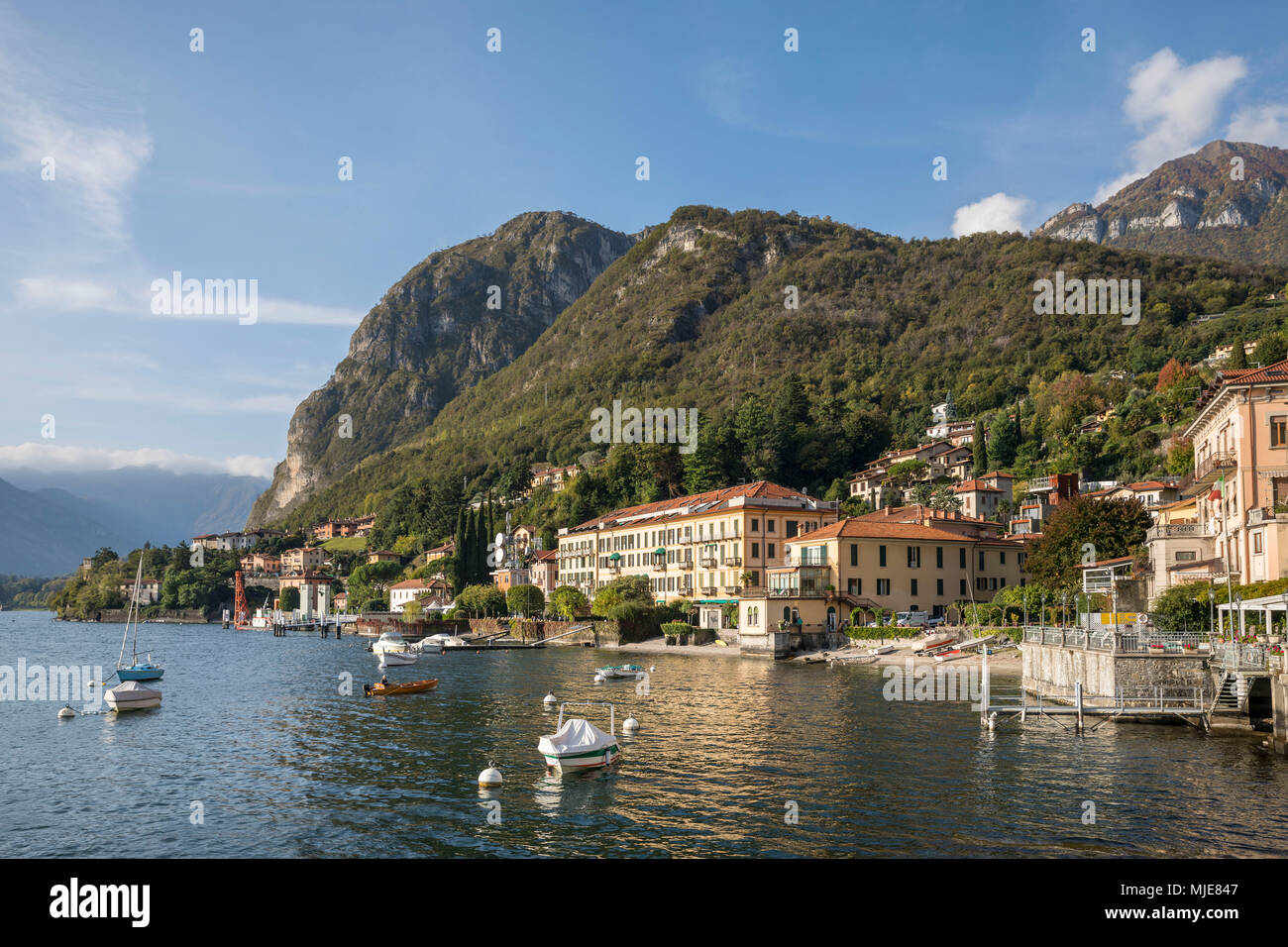 Menaggio, il lago di Como in provincia di Como, Lombardia, Italia settentrionale, Italia, Europa meridionale, Europa Foto Stock