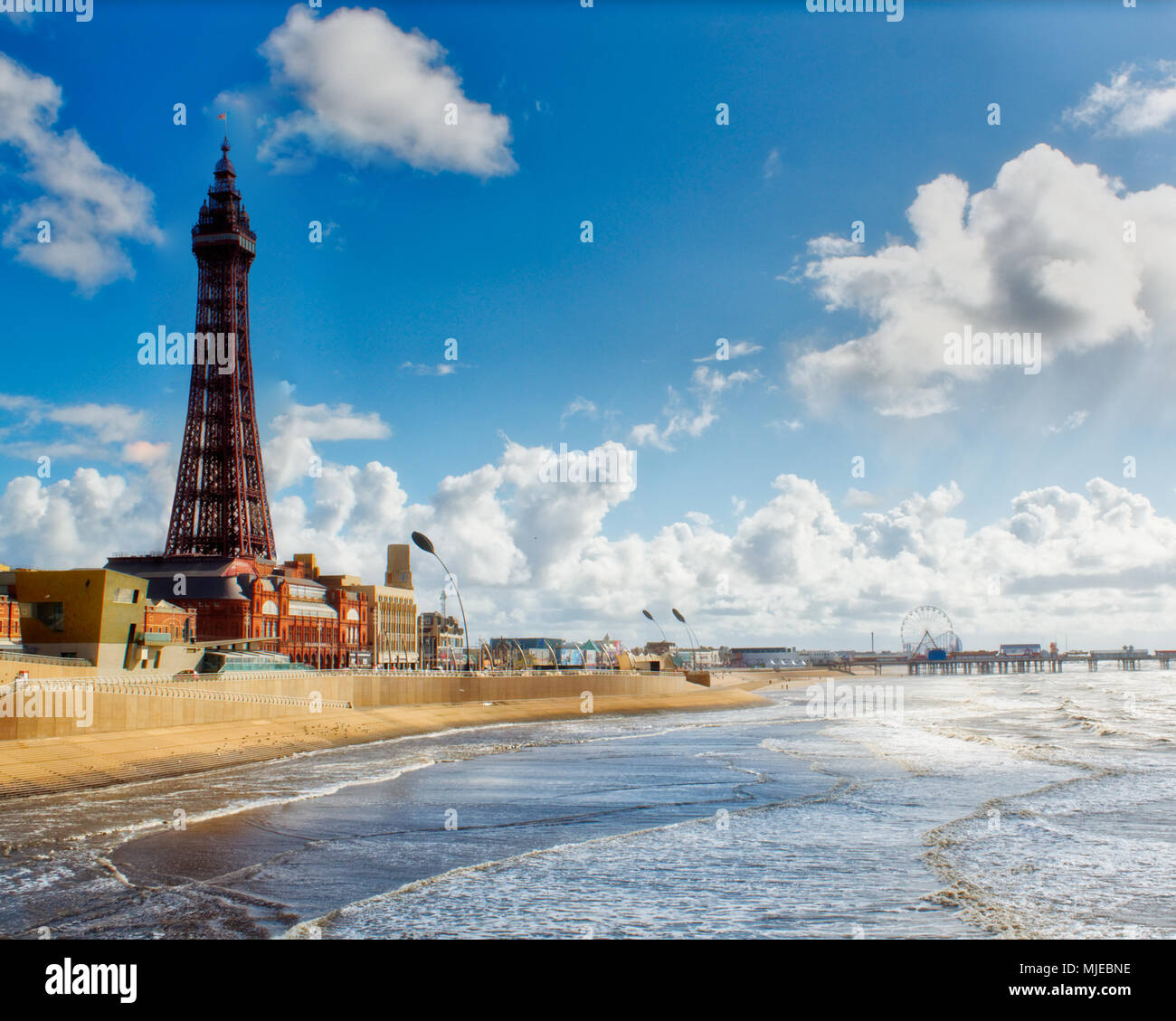 Blackpool Tower Foto Stock