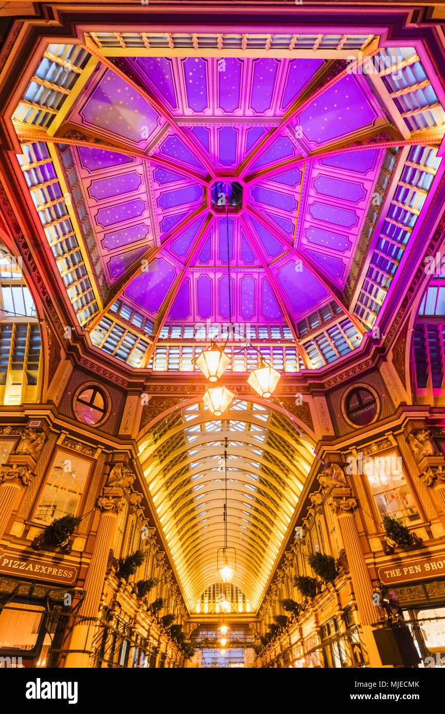 Inghilterra, Londra, Città di Londra, mercato Leadenhall Foto Stock