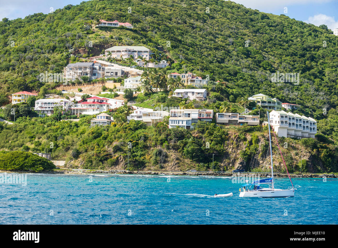 Tortola, Isole Vergini Britanniche Foto Stock