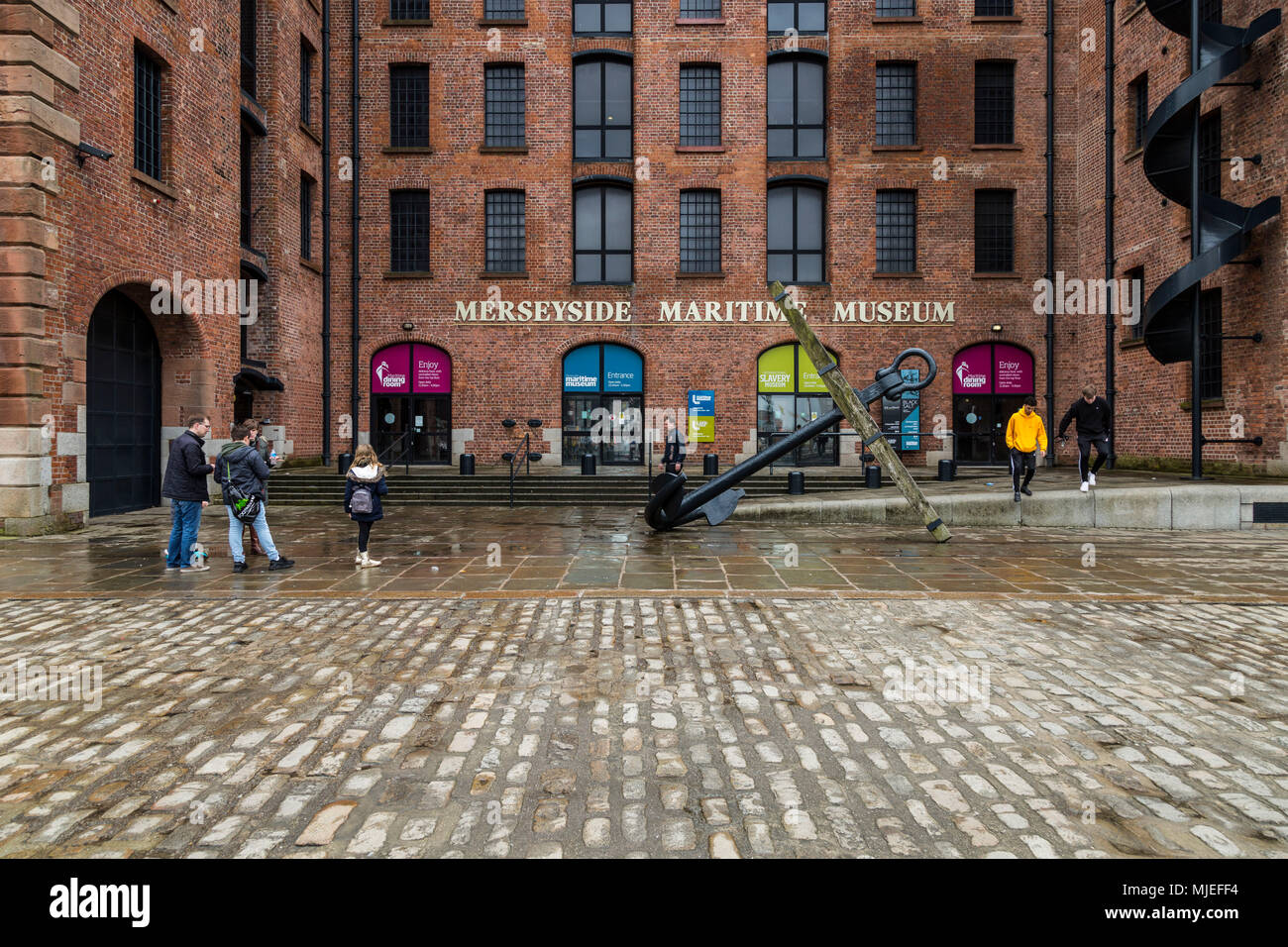 L'Europa, England, Regno Unito, Liverpool - Albert Dock - Merseyside Maritime Museum Foto Stock L'Europa, England, Regno Unito, Liverpool - Albert Dock - Merseyside Maritime Museum Foto Stock