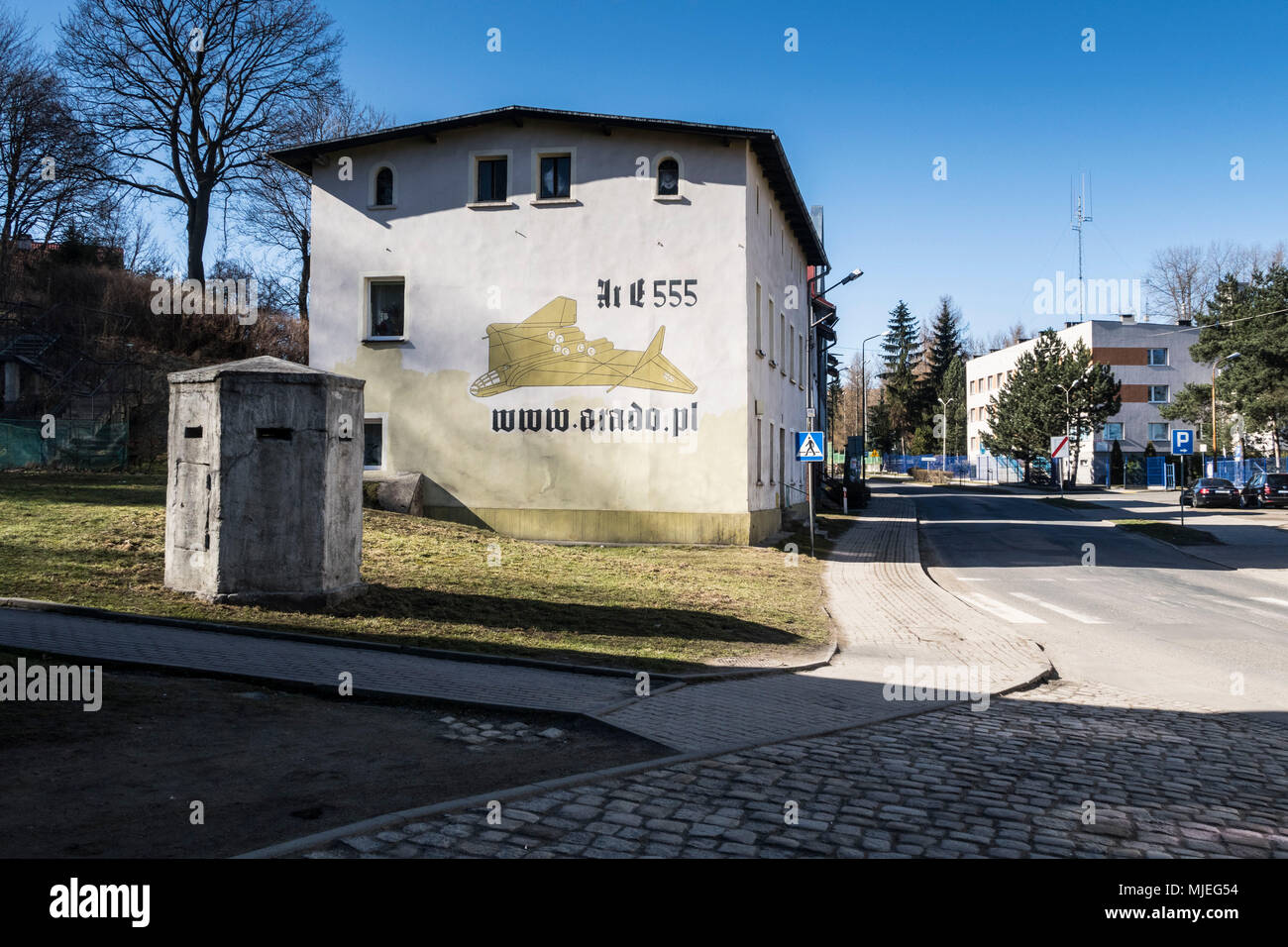 L'Europa, Polonia, Bassa Slesia, Kamienna Gora / Landeshut in Schlesien - Projekt Arado Foto Stock