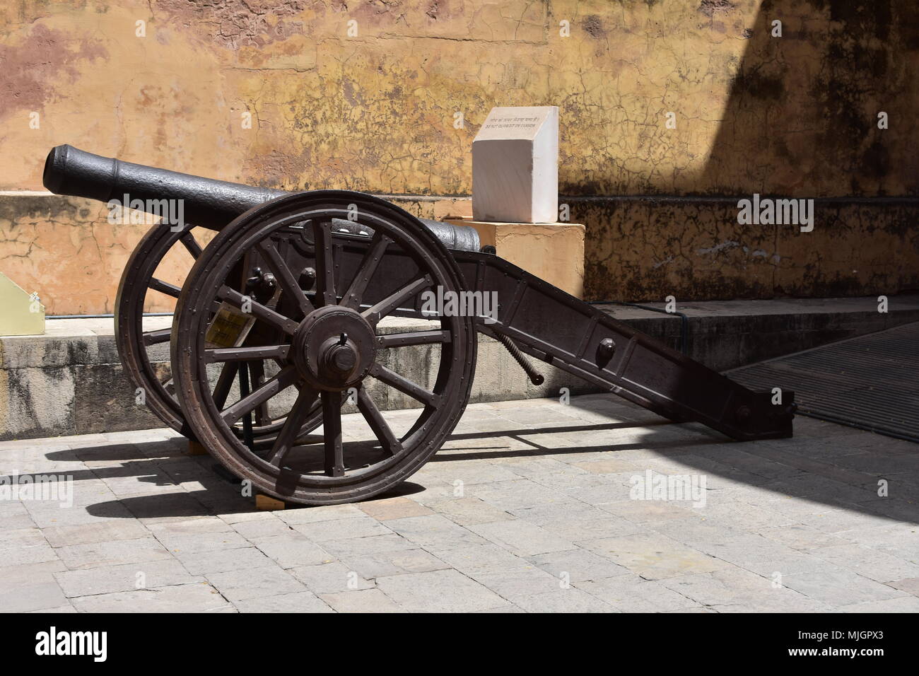 Indiano pistola di battaglia Foto Stock