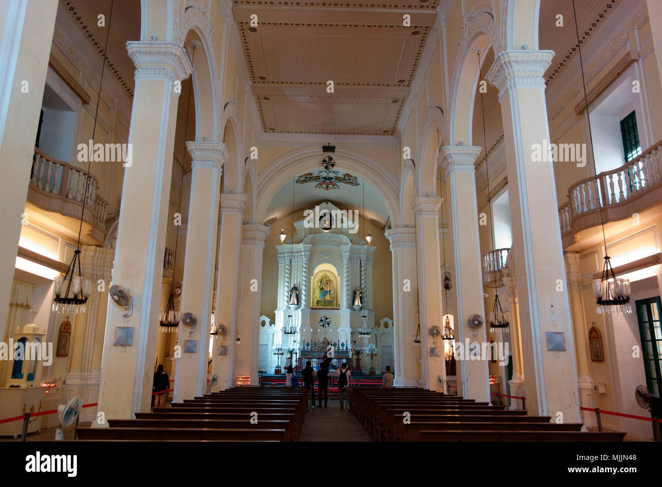 Chiesa di San Domenico, Macau, Cina Foto Stock