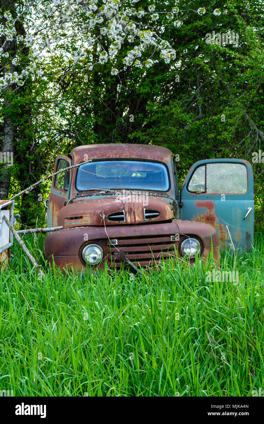 Camion antico Foto Stock