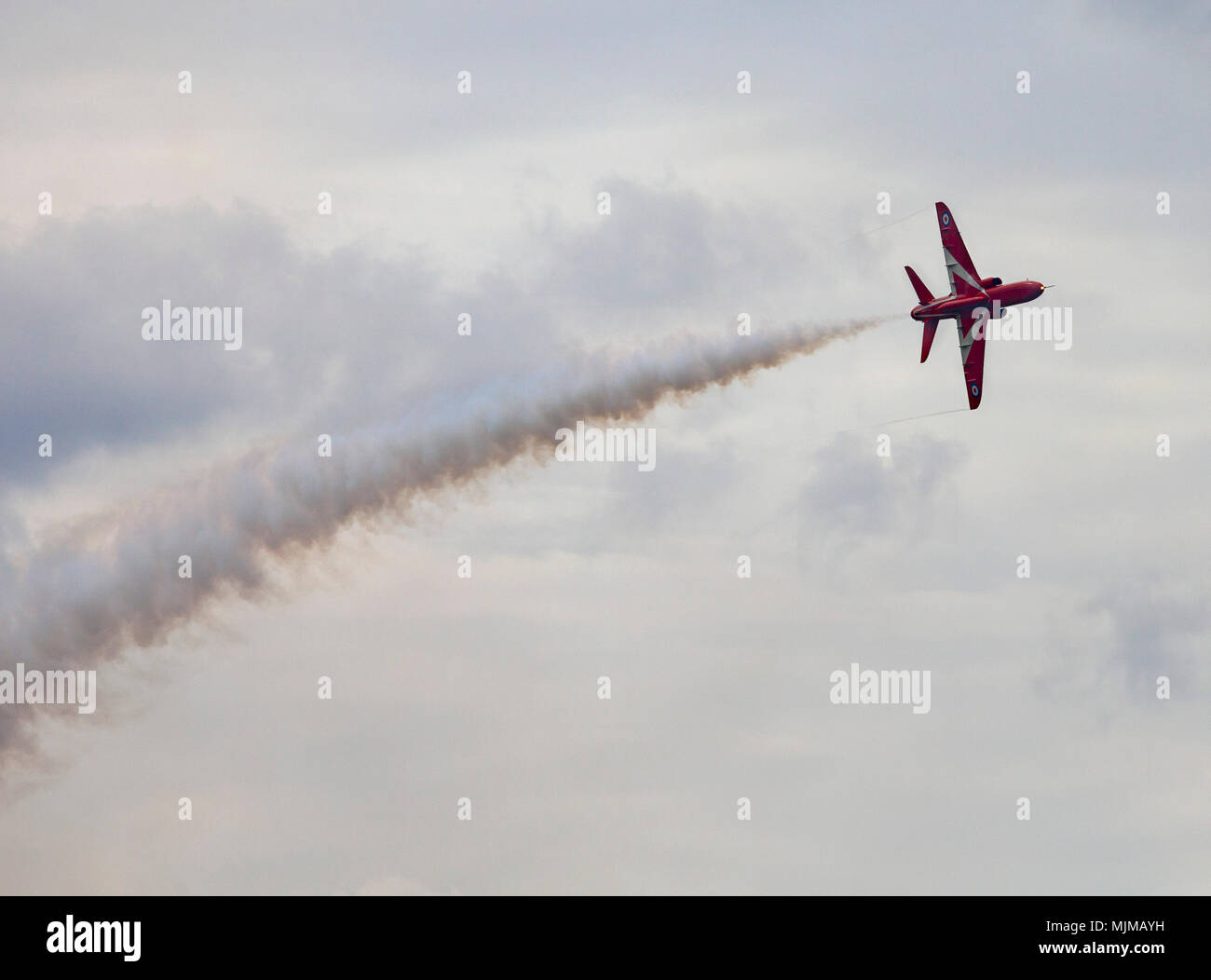 Le frecce rosse a Biggin Hill Airshow di Foto Stock