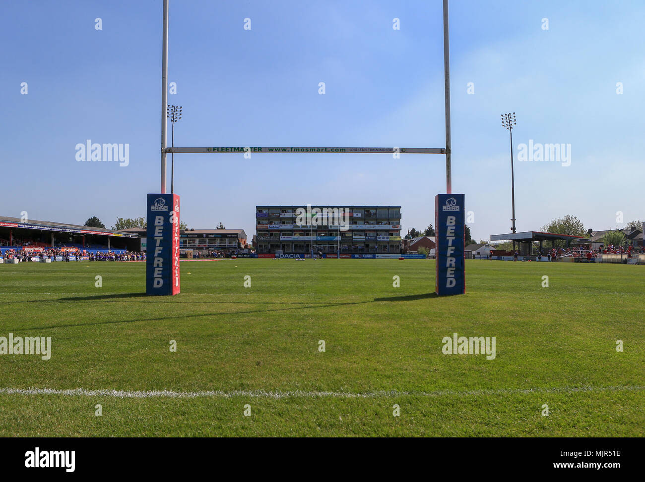 Wakefield, Regno Unito, 6 maggio 2018. Betfred Super League Rugby, Round 14,Wakefield Trinity v della carena KR ; credito: News immagini /Alamy Live News Foto Stock