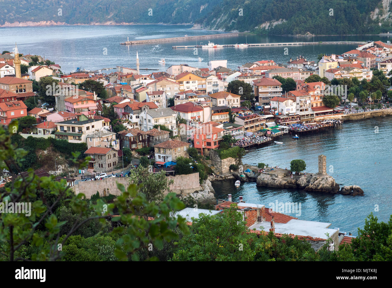 Amasra, Bartin, la regione del Mar Nero, Turchia Foto Stock