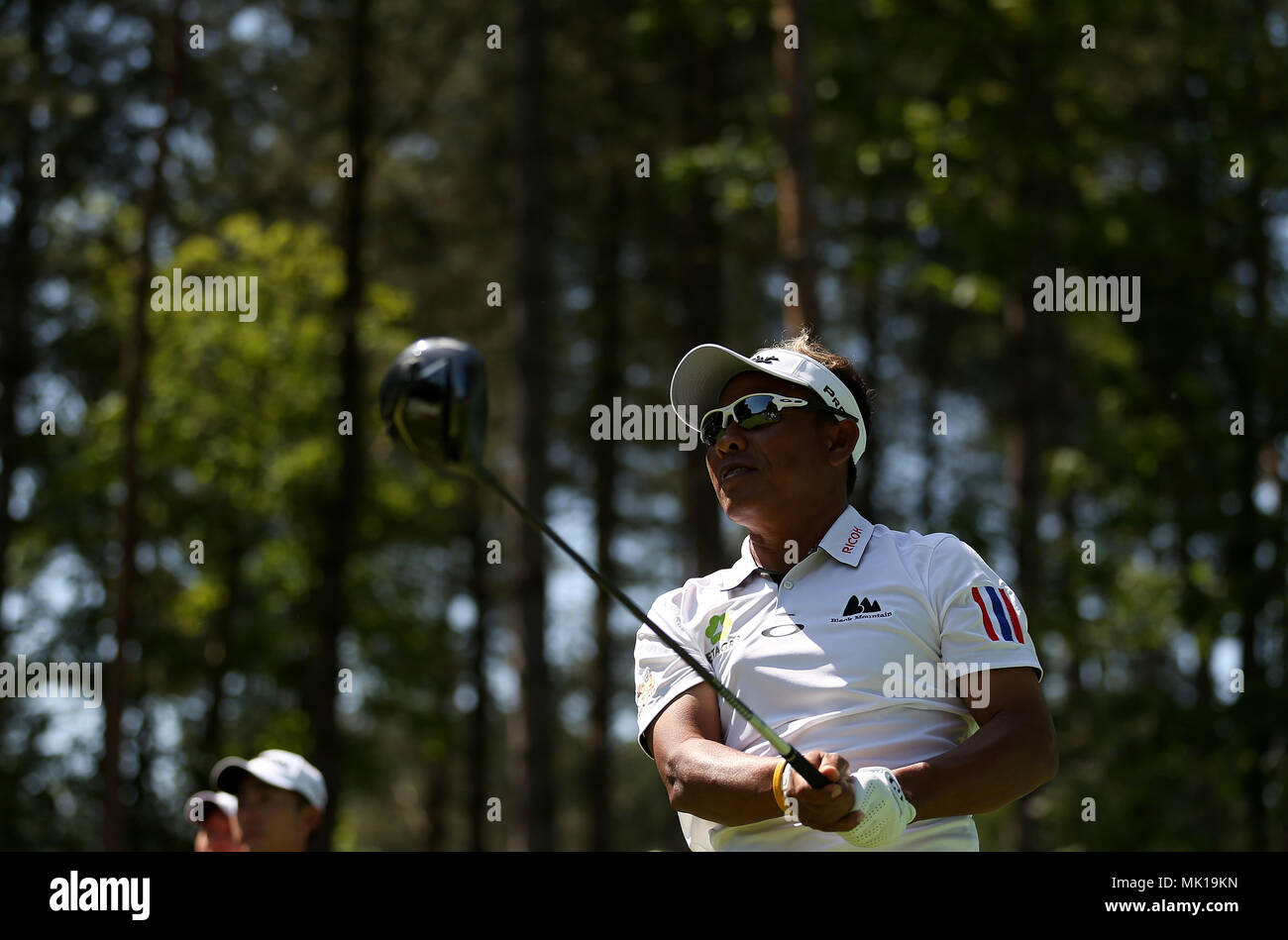 Thongchai Jaidee in Thailandia durante il secondo giorno del torneo Golf Sixes al Centurion Club, St Albans. PREMERE ASSOCIAZIONE foto. Data immagine: Domenica 6 maggio 2018. Vedere PA storia GOLF Sixes. Il credito fotografico dovrebbe essere: Steven Paston/PA Wire. Foto Stock