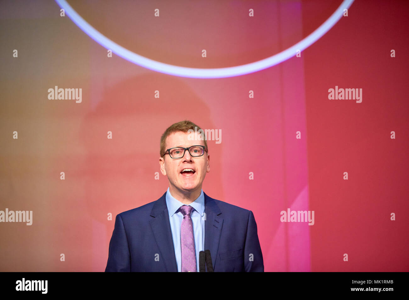 Direttore Generale Stephen Martin offre un discorso presso l Istituto di Amministrazione Open House 2018 evento tenutosi nell'IOD di Pall Mall building Foto Stock