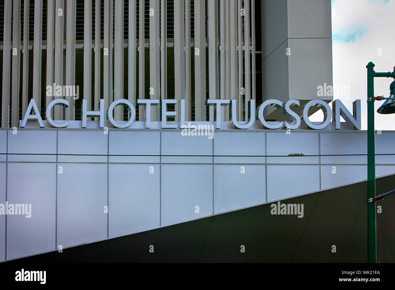L'Hotel AC by Marriott Downtown Tucson su Broadway Foto Stock
