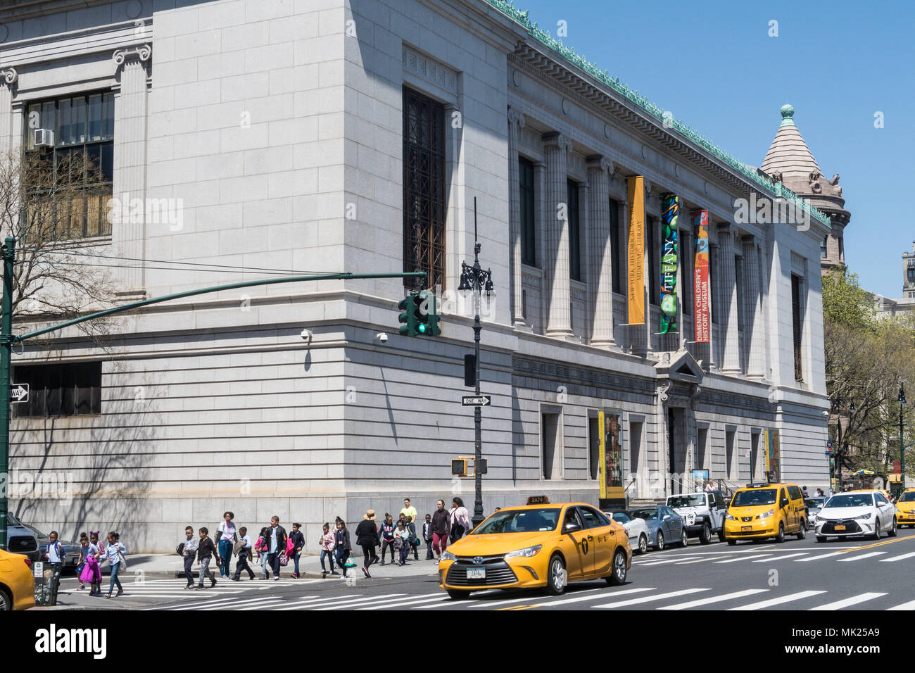 Historical Society di New York museo e biblioteca, 170 della parte ovest di Central Park di New York, Stati Uniti d'America Foto Stock