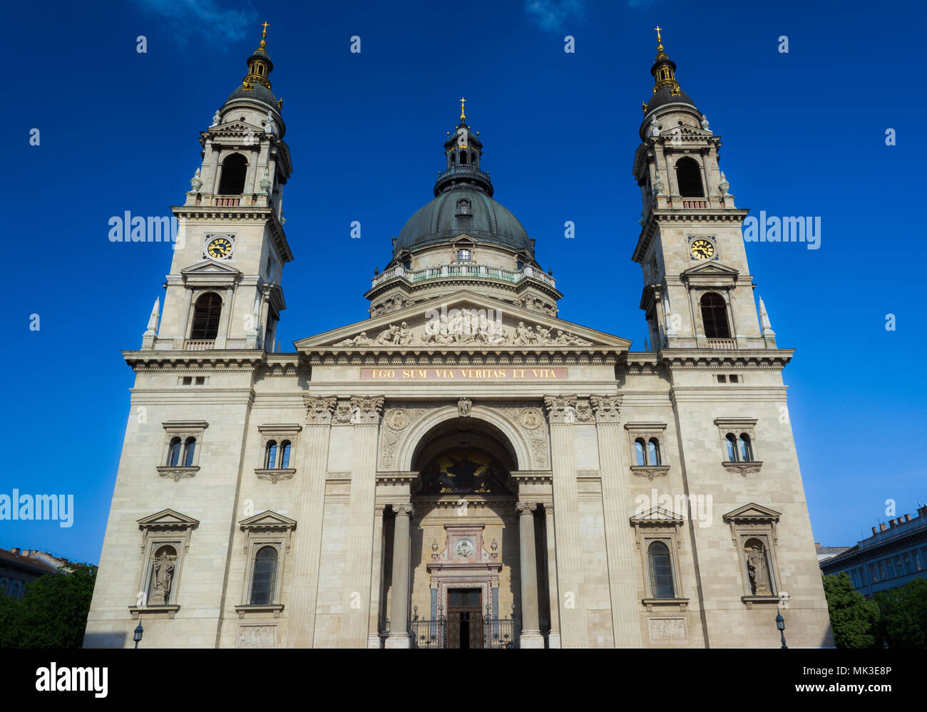 La Basilica di Santo Stefano chiesa più grande di Budapest, Ungheria