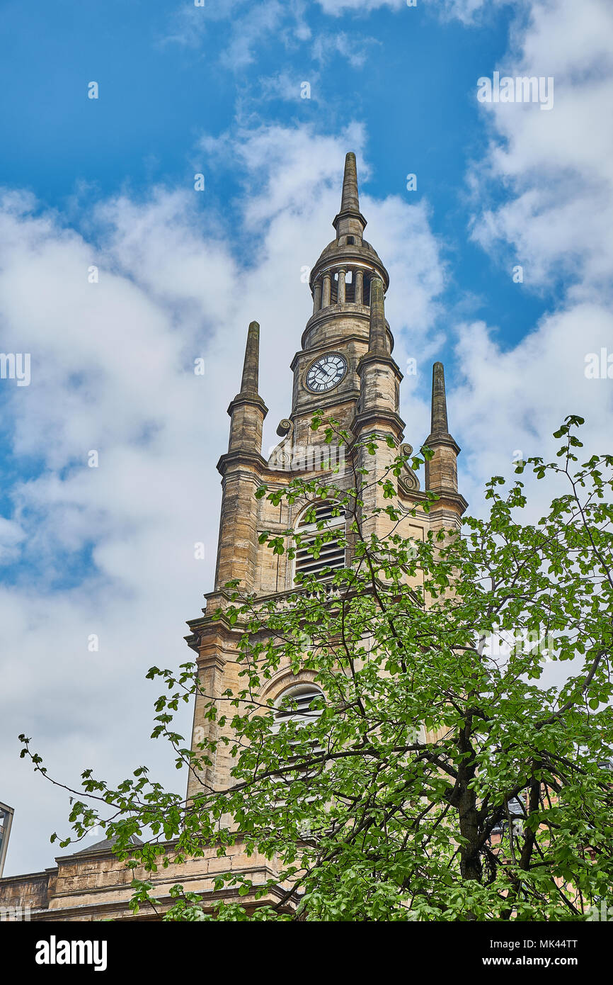 St George's Tron, Chiesa di Scozia 163 Buchanan St, Glasgow G1 2JX, REGNO UNITO Foto Stock