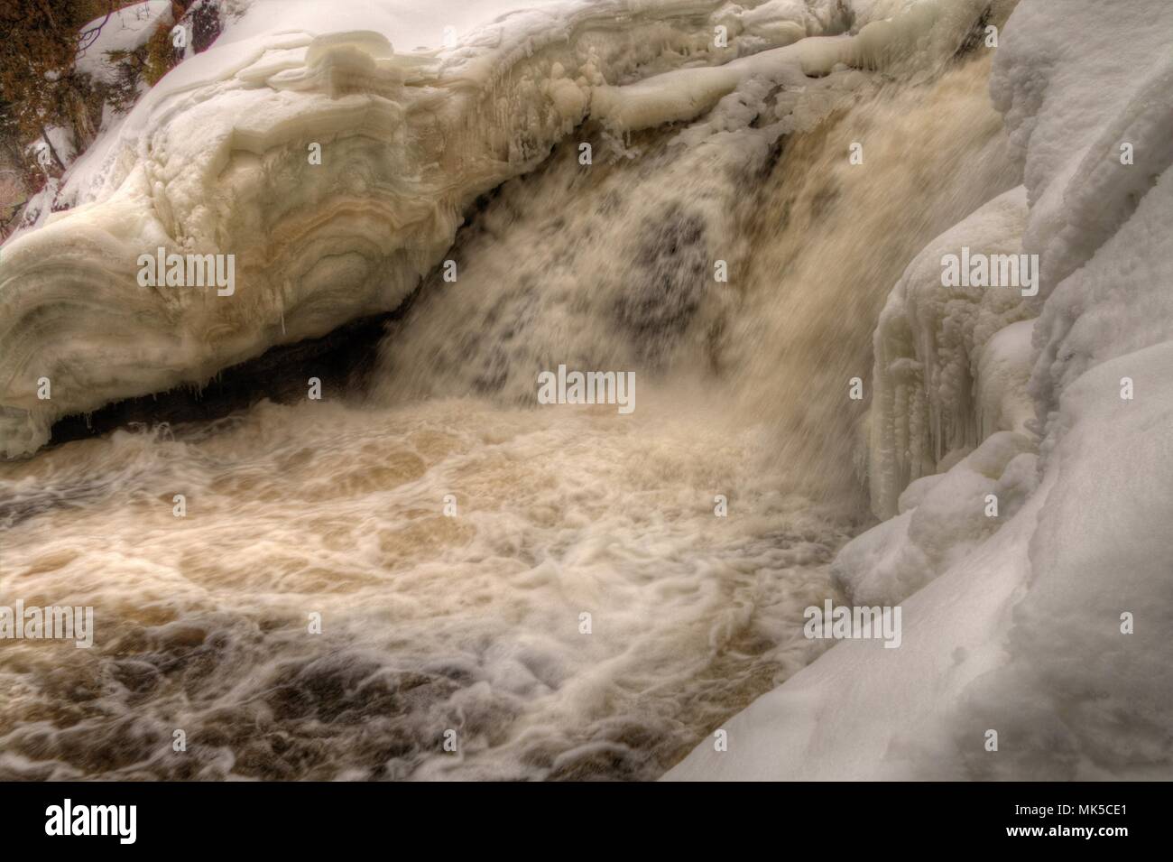 Giudice C.R Magney State Park è un meno famoso parco dello stato del Minnesota, grazie alla sua posizione isolata Foto Stock