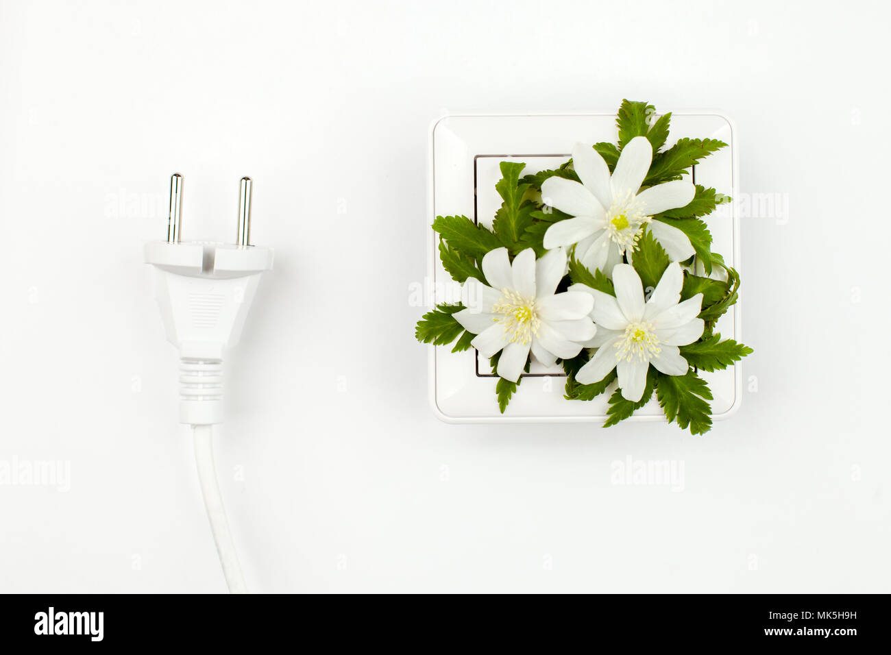 , Scollegare - concetto pict circa ottenere libero da tecnologie e vita moderna links Foto Stock