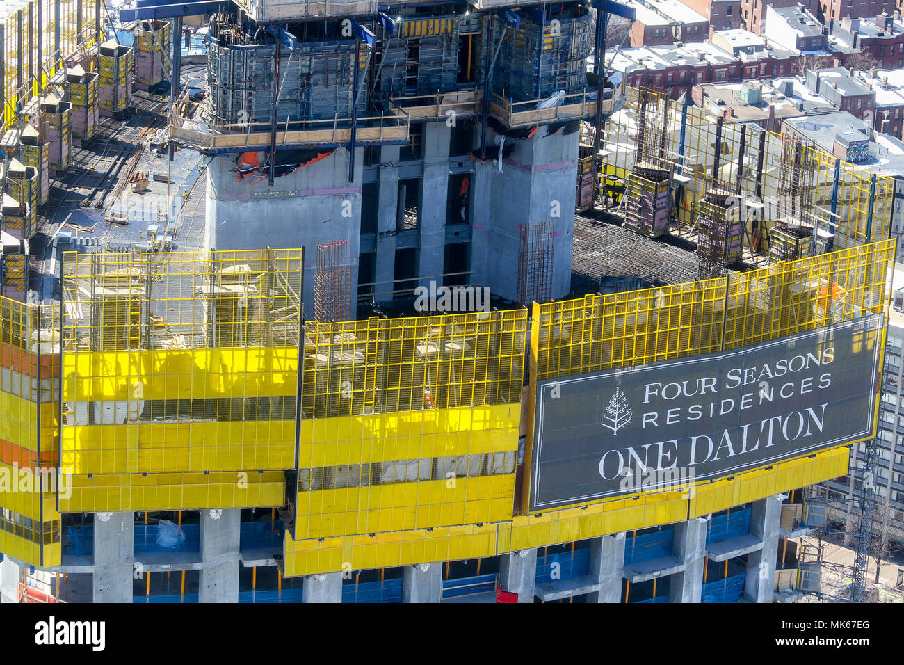 Uno Dalton, Four Seasons Hotel & residenze private, Boston, Massachusetts, Stati Uniti Foto Stock