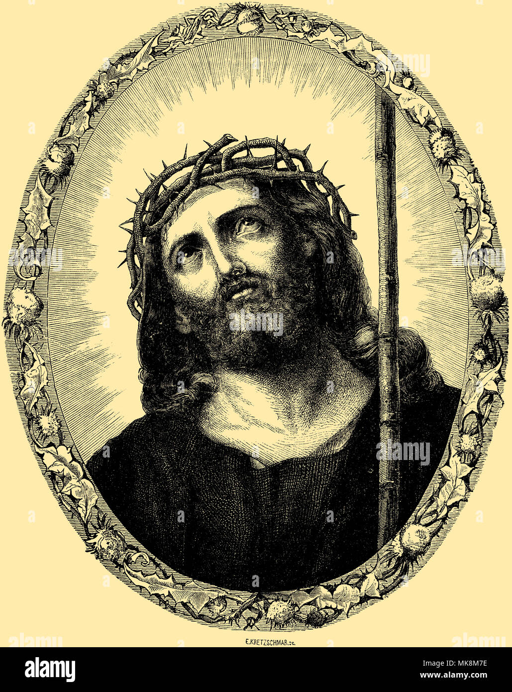 Fondale Fotografico In Vinile YongFoto 1.5x1.5m: Crocifissione Con Croce, Chiodi E Corona Di Spine Per Servizi Fotografici Pasqua
