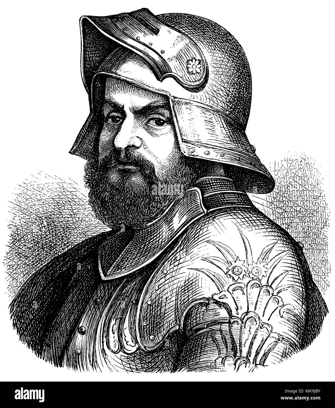 Götz von Berlichingen (nato 1480, morì il 23 luglio. 1562), Foto Stock