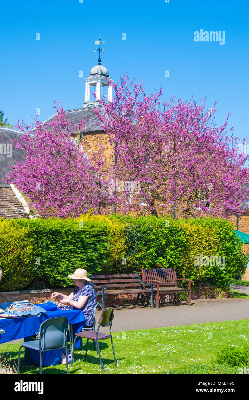 Delapre Abbey Northampton Northamptonshire REGNO UNITO Foto Stock