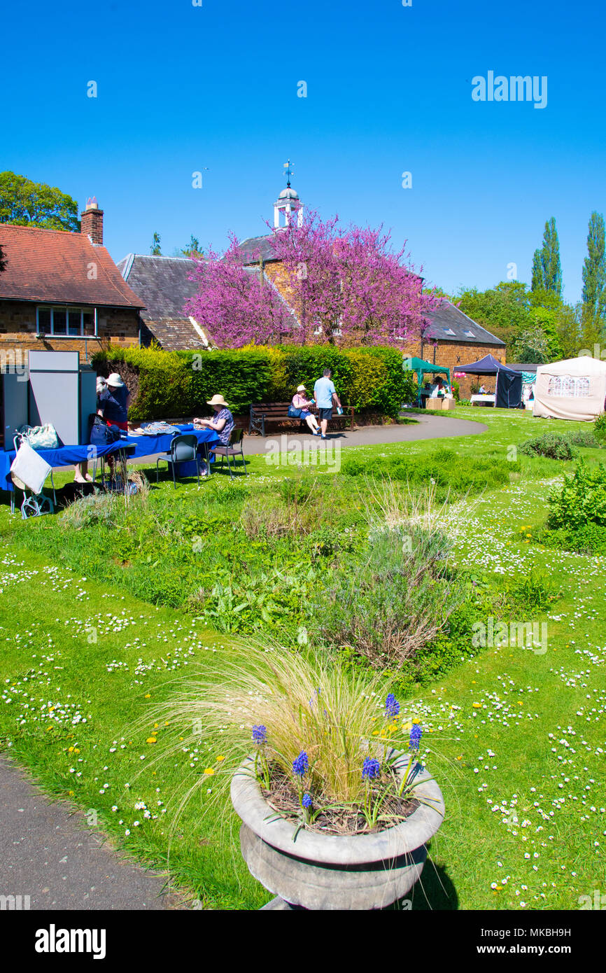 Delapre Abbey Northampton Northamptonshire REGNO UNITO Foto Stock