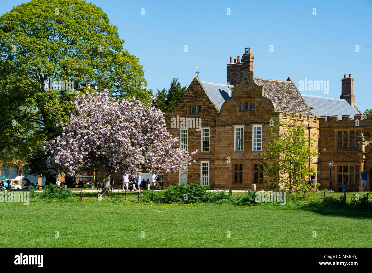 Delapre Abbey Northampton Northamptonshire REGNO UNITO Foto Stock