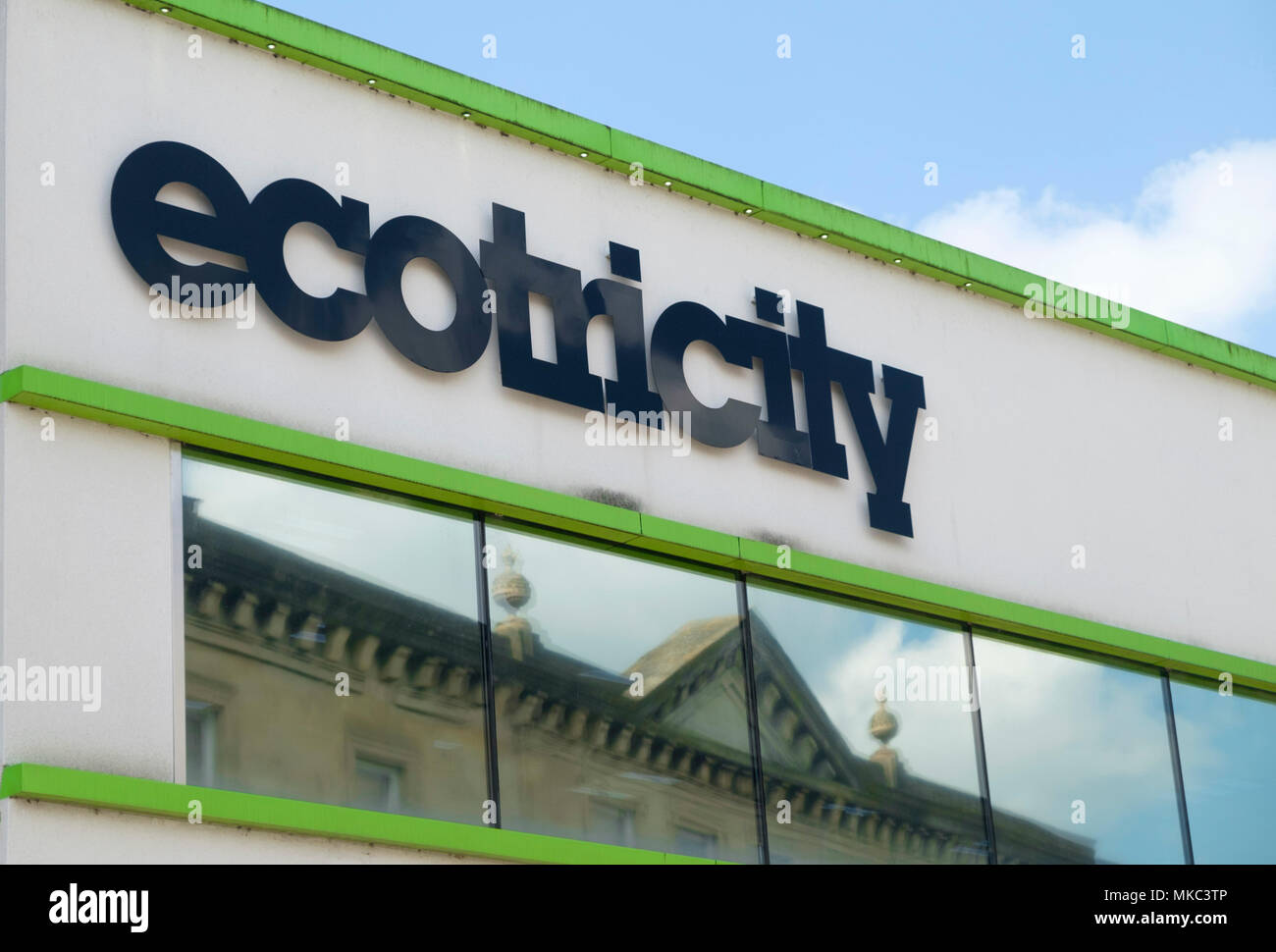 Ecotrricity il green power fornitore Stroud Gloucestershire England Regno Unito Foto Stock