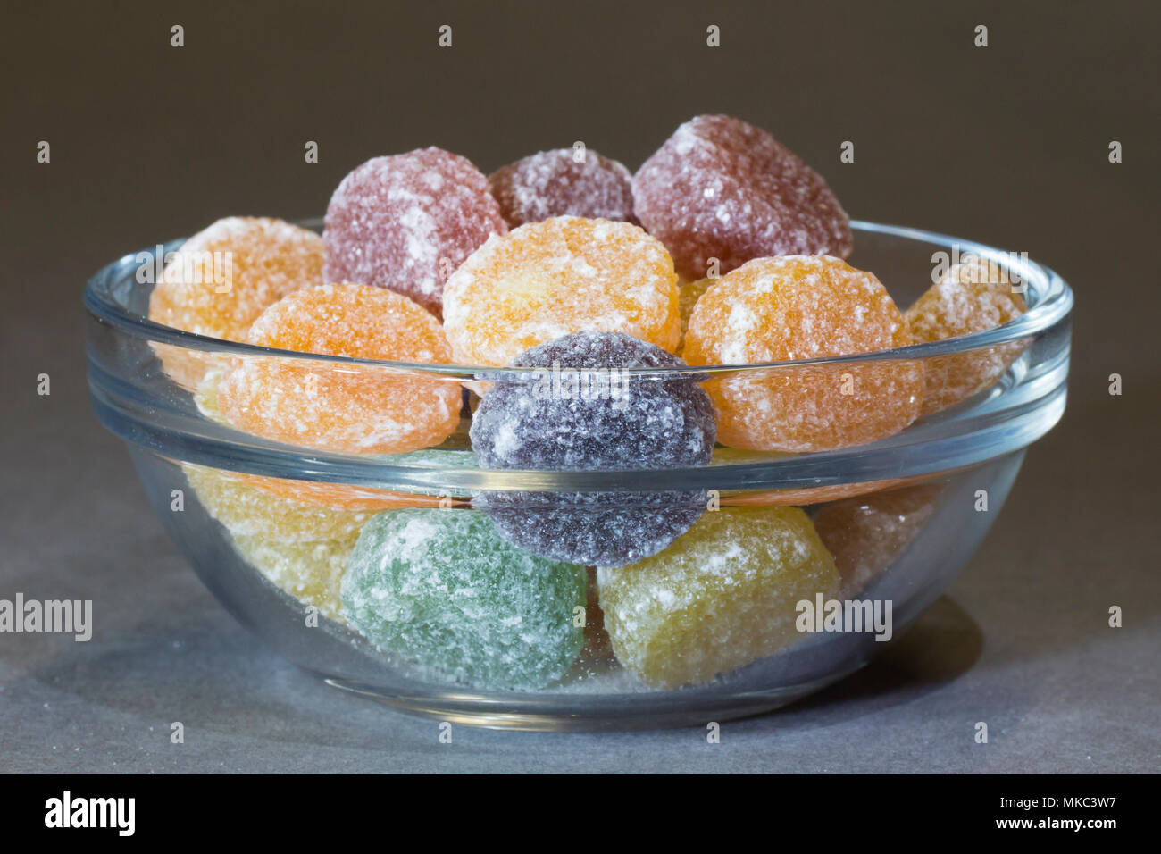 Concetto immagine per problemi di dieta spuntino zuccherino Foto Stock