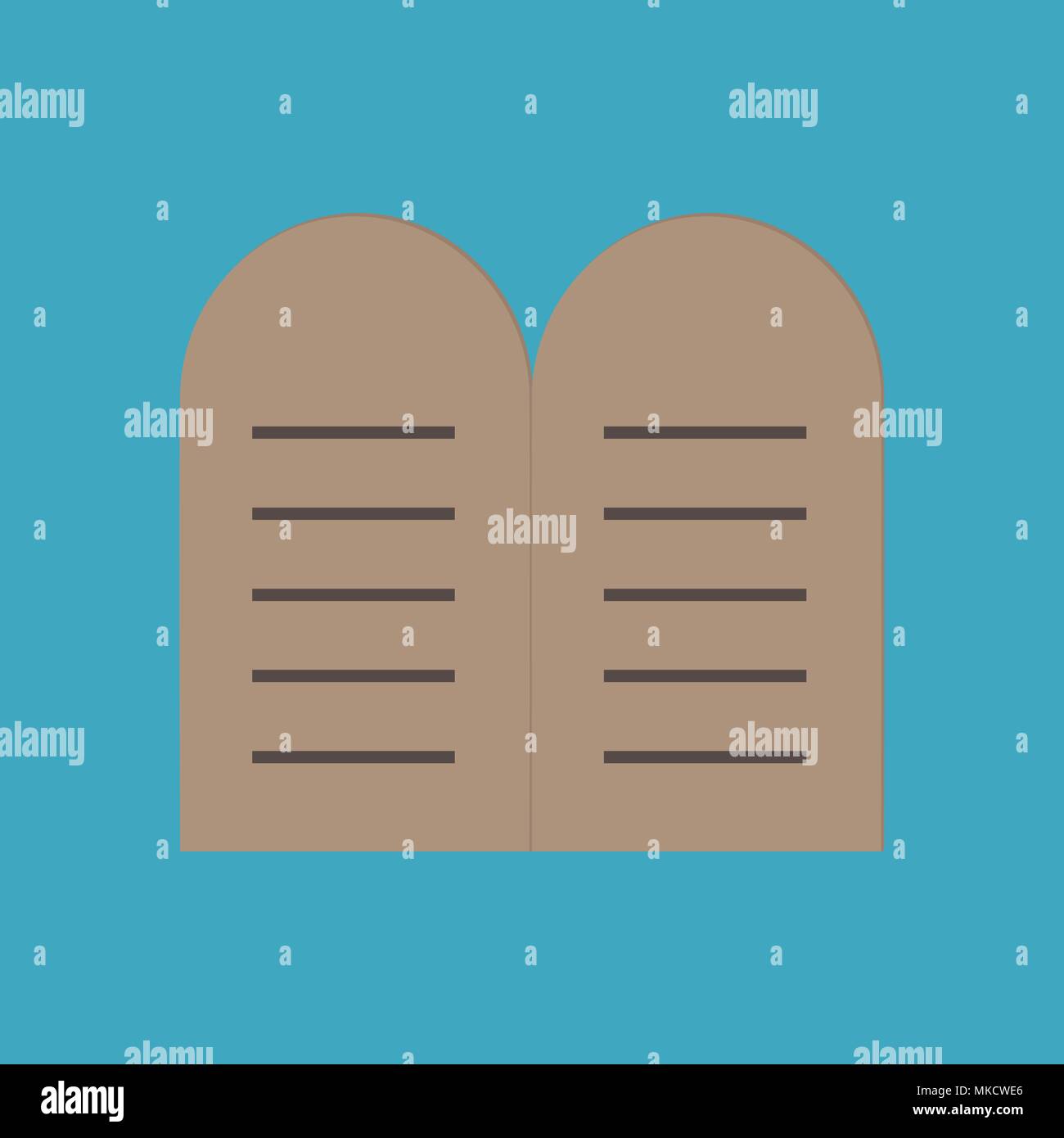 Compresse di legge icona nella piana lunga ombra design. Illustrazione Vettoriale