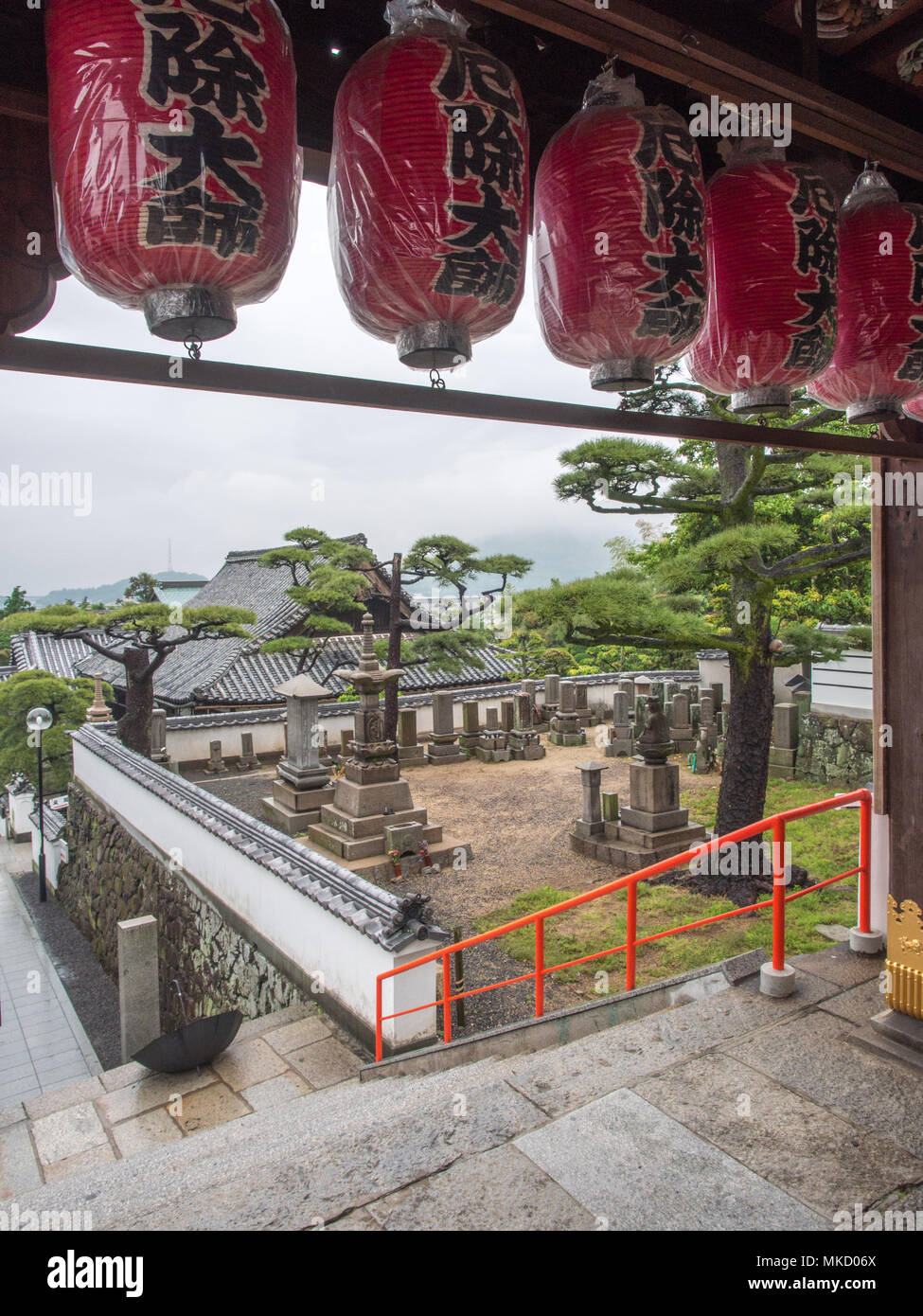 Tempio Goshoji, 88 tempio pellegrinaggio di Shikoku, Kagawa, Giappone Foto Stock