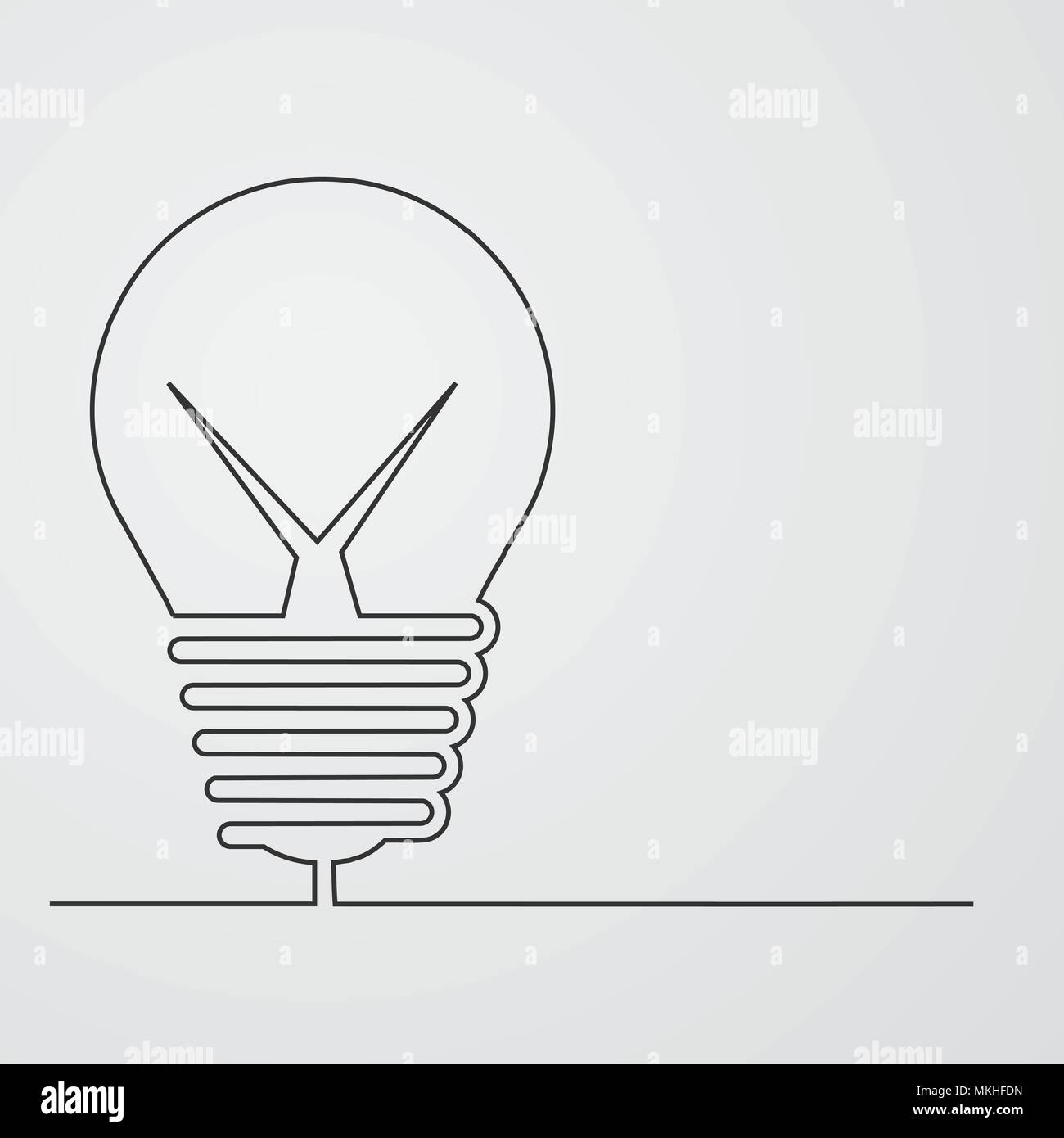 Linea astratta design. Illustrazione Vettoriale