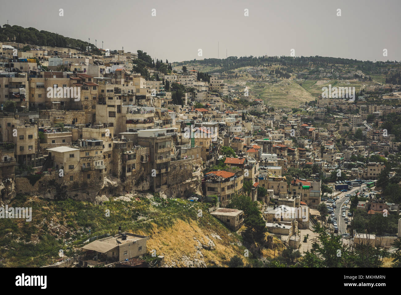 Avere un buon tempo con gli amici in viaggio Foto Stock
