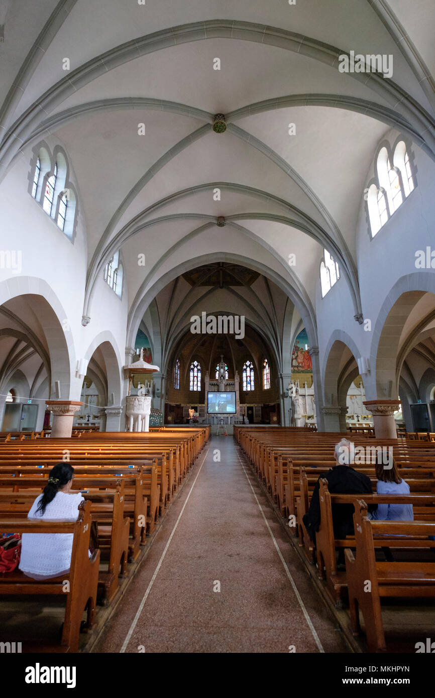 Chiesa di San Michele, Zug, Svizzera, Europa Foto Stock