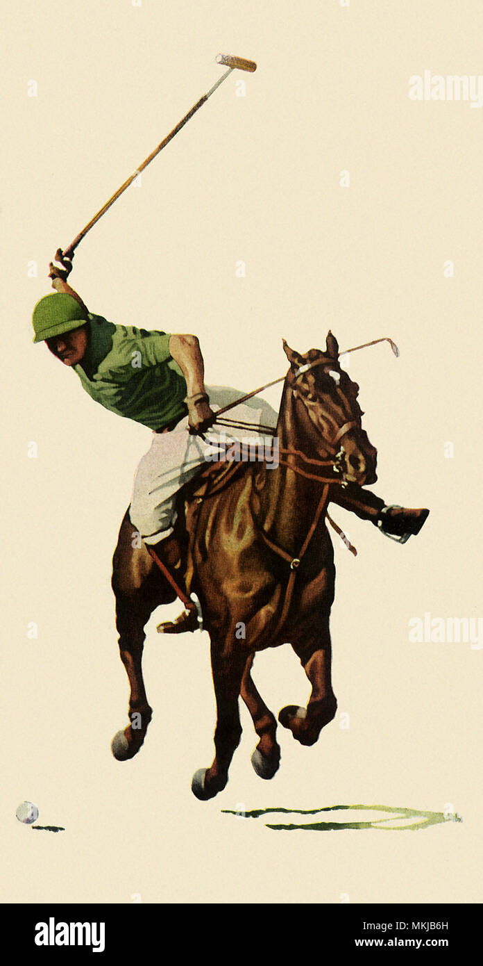 Uomo in forma di Polo Foto Stock